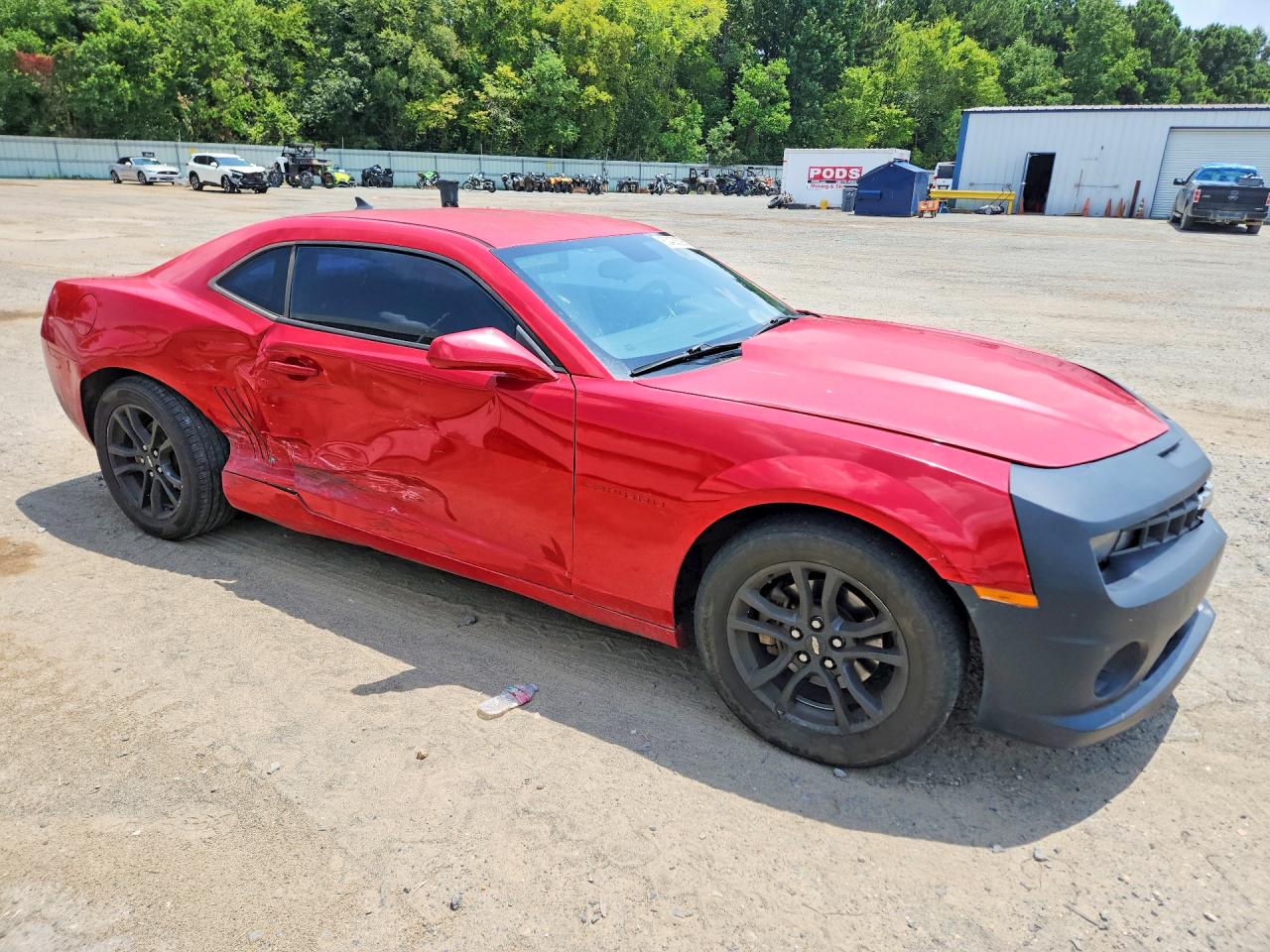 2010 Chevrolet Camaro Lt Red vin: 2G1FB1EV9A9170291