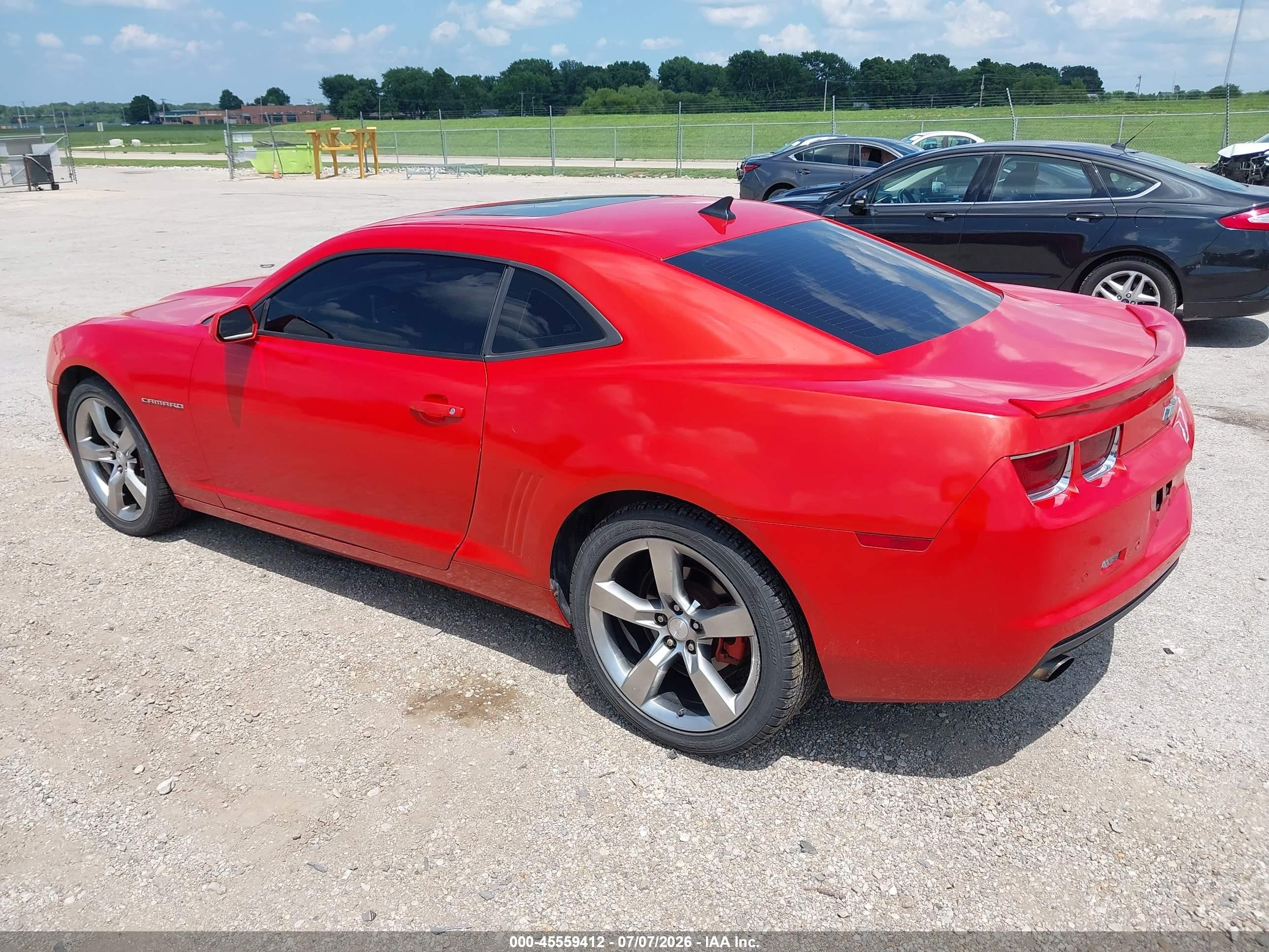 2010 Chevrolet Camaro 1lt Orange vin: 2G1FB1EVXA9154424