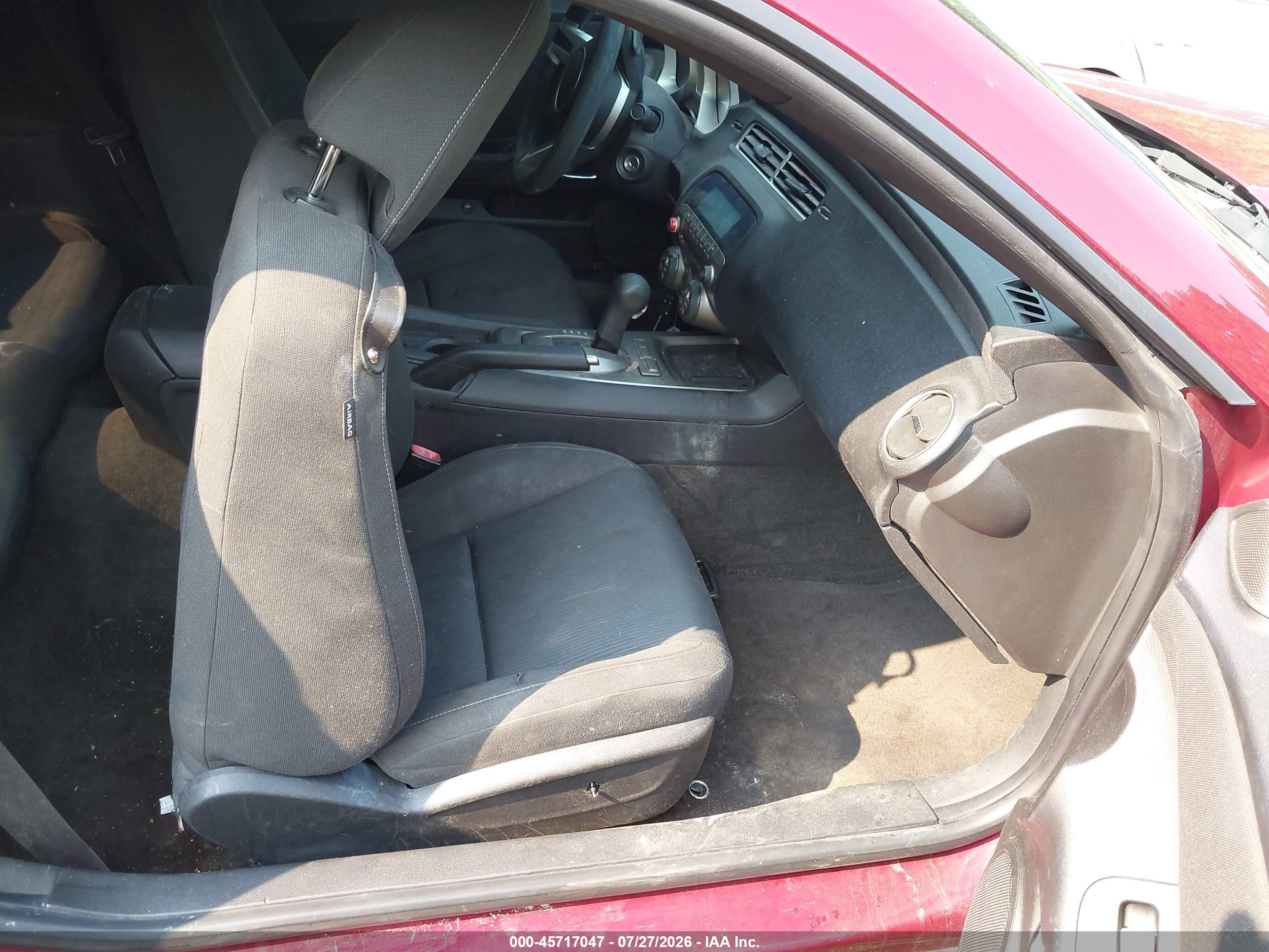 2010 Chevrolet Camaro 1lt Maroon vin: 2G1FB1EVXA9211138