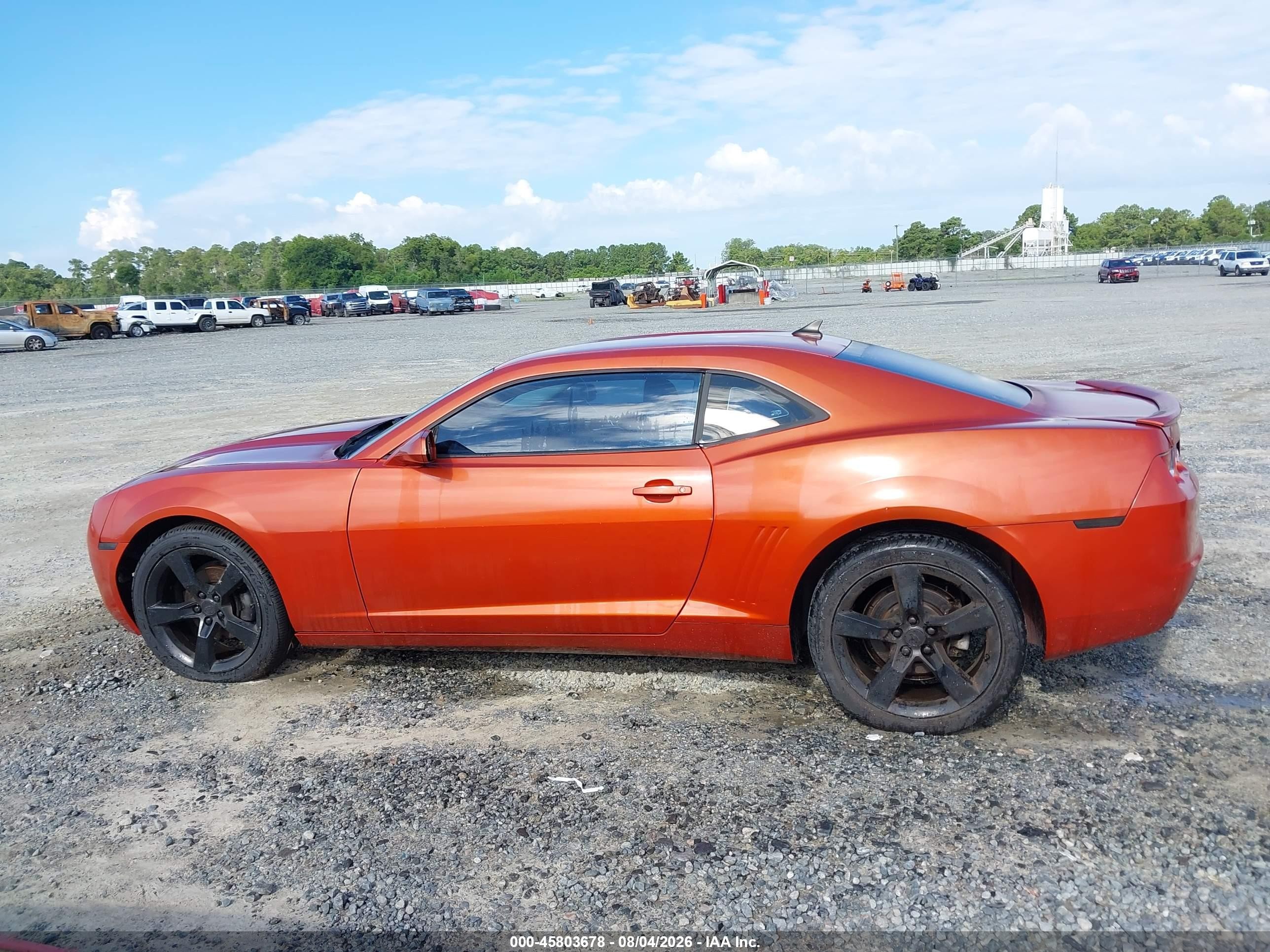 2010 Chevrolet Camaro 1lt Orange vin: 2G1FB1EVXA9214931