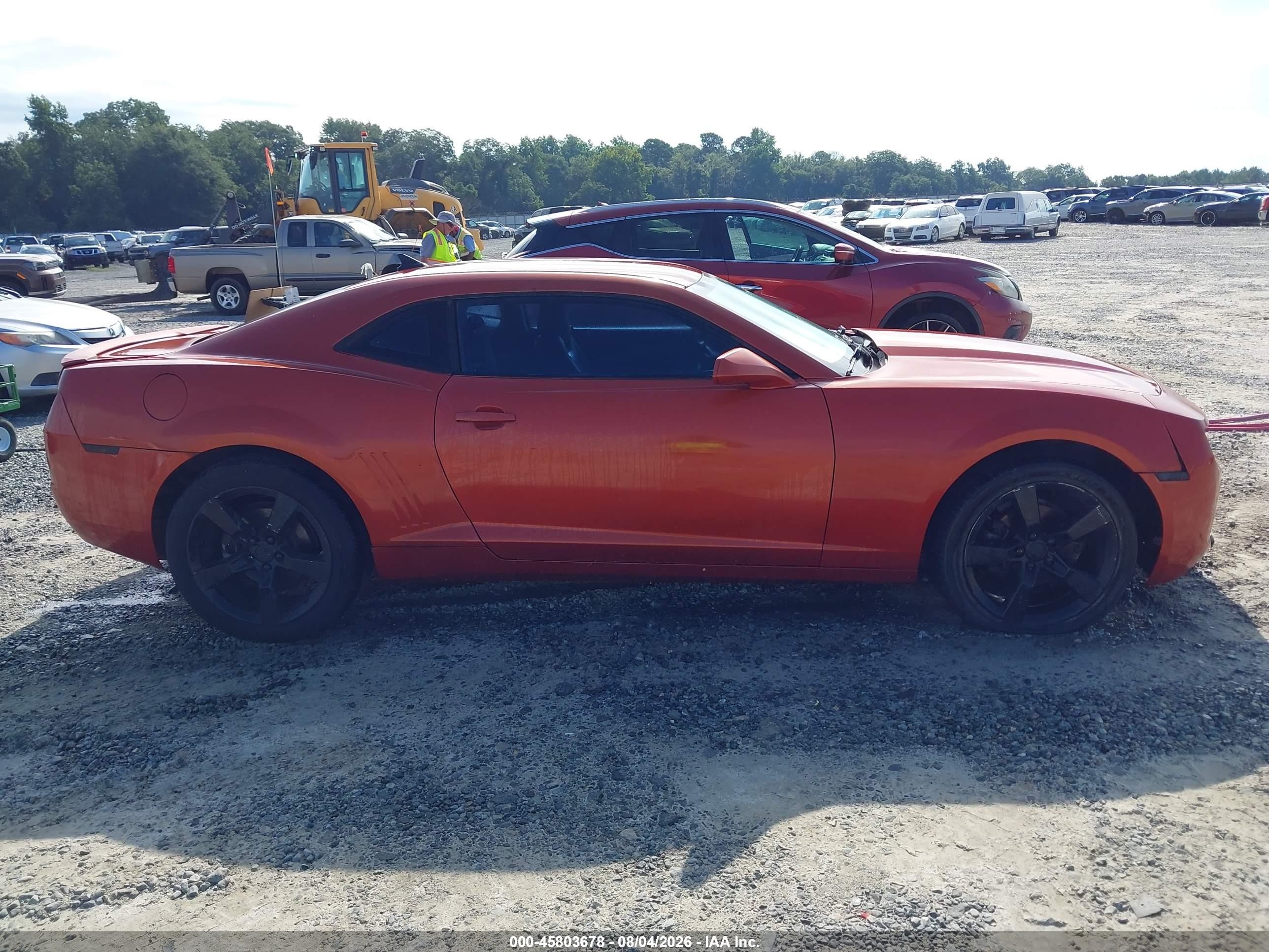 2010 Chevrolet Camaro 1lt Orange vin: 2G1FB1EVXA9214931