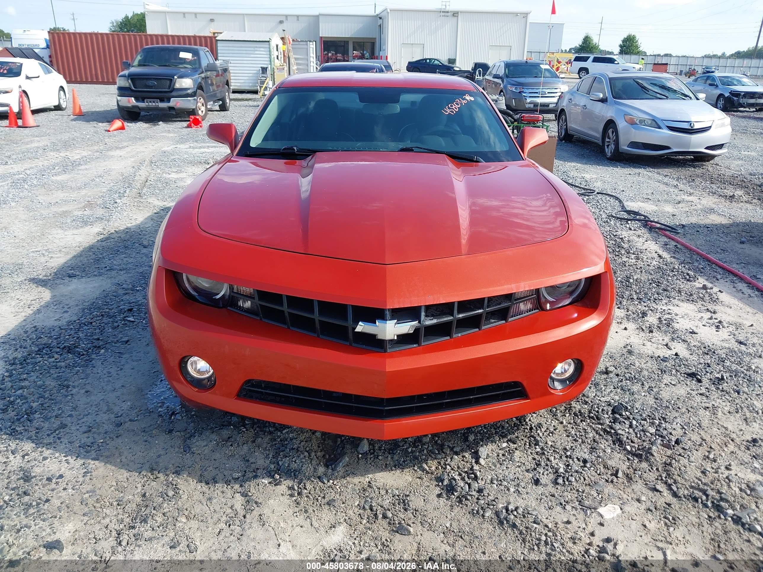 2010 Chevrolet Camaro 1lt Orange vin: 2G1FB1EVXA9214931