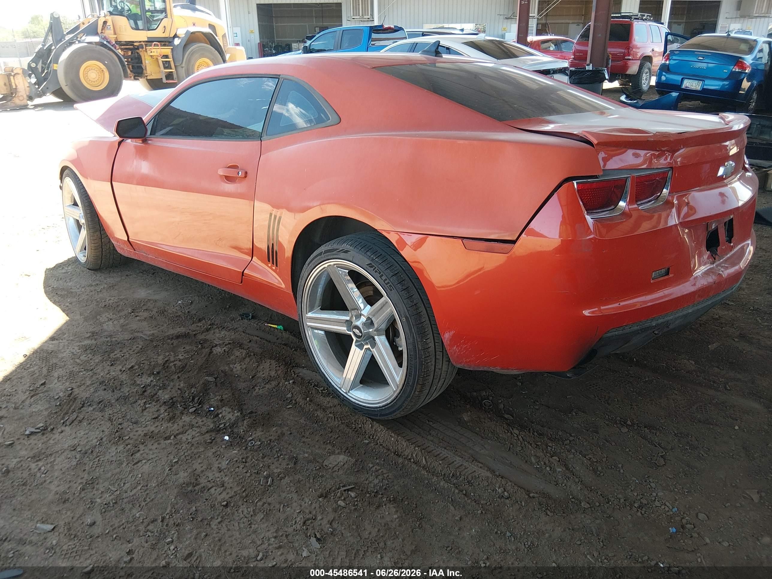 2010 Chevrolet Camaro 1lt Orange vin: 2G1FB1EVXA9216288