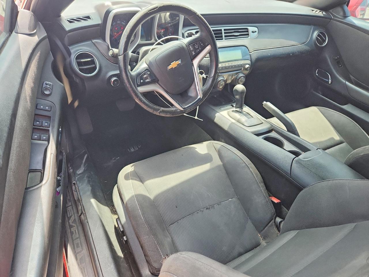2012 Chevrolet Camaro Lt Red vin: 2G1FB3D30C9114139