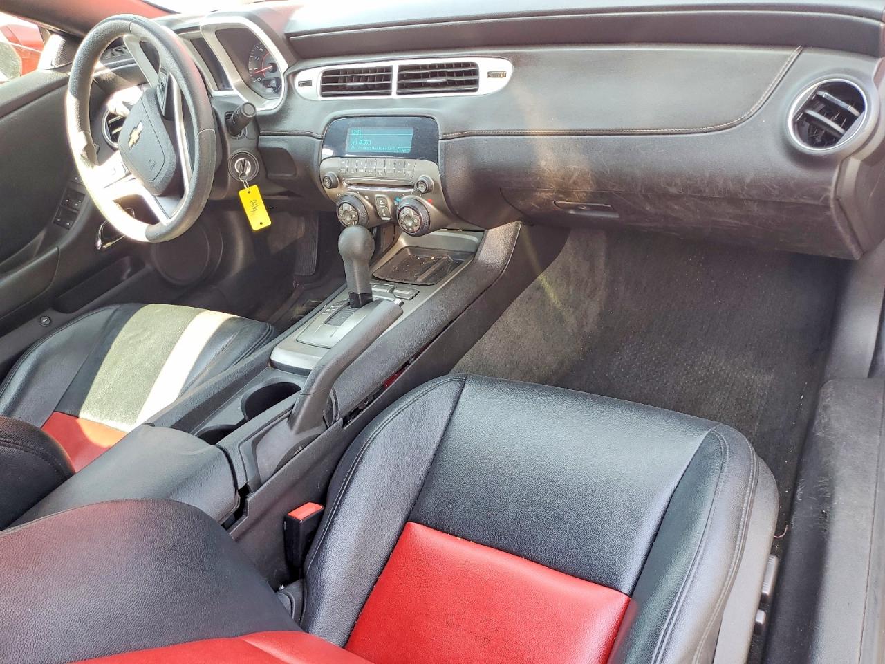 2012 Chevrolet Camaro Lt Red vin: 2G1FB3D30C9180609