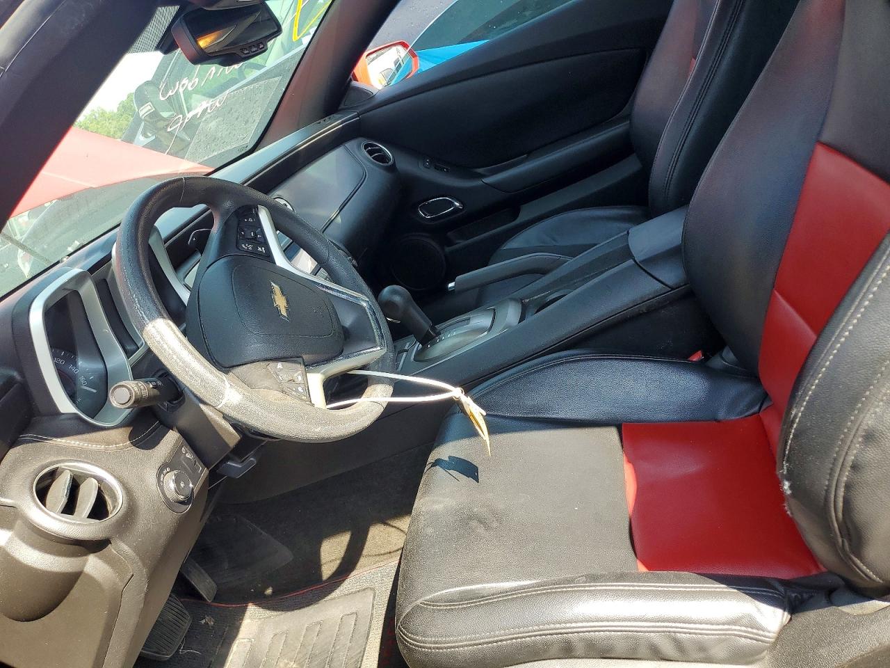 2012 Chevrolet Camaro Lt Red vin: 2G1FB3D30C9180609