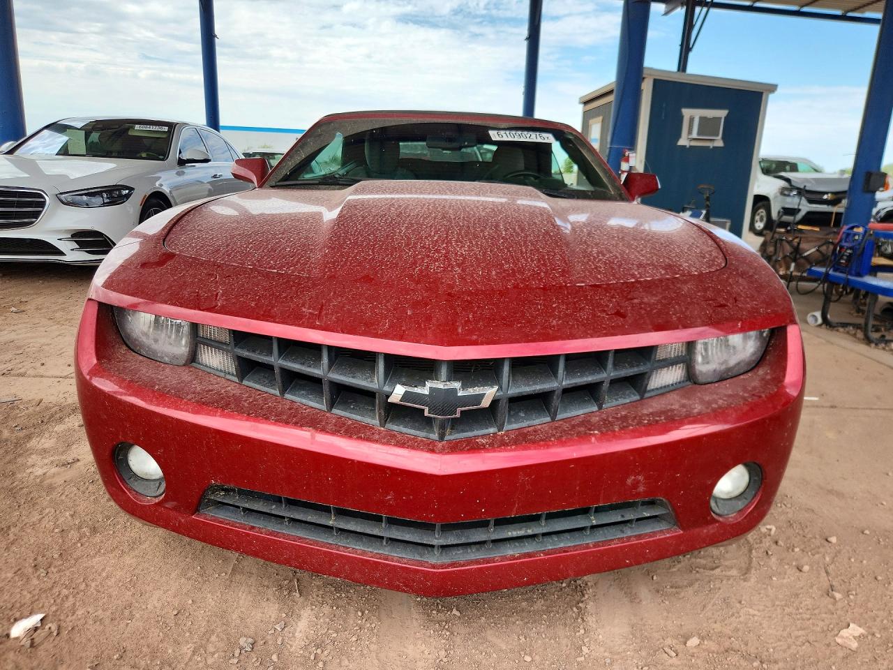 2012 Chevrolet Camaro Lt Red vin: 2G1FB3D30C9211308