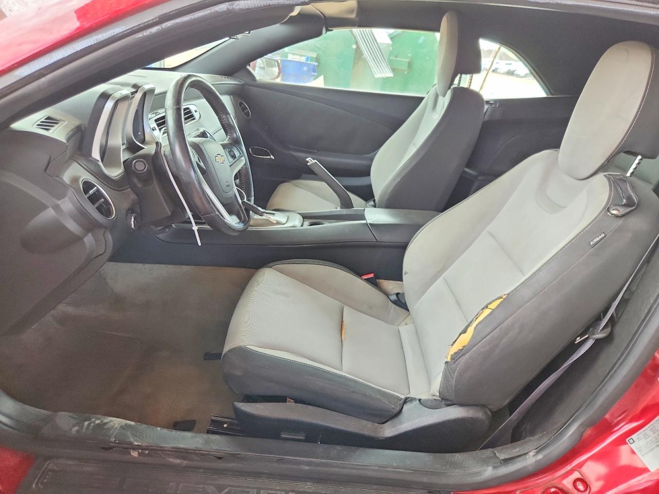 2012 Chevrolet Camaro Lt Red vin: 2G1FB3D30C9211308