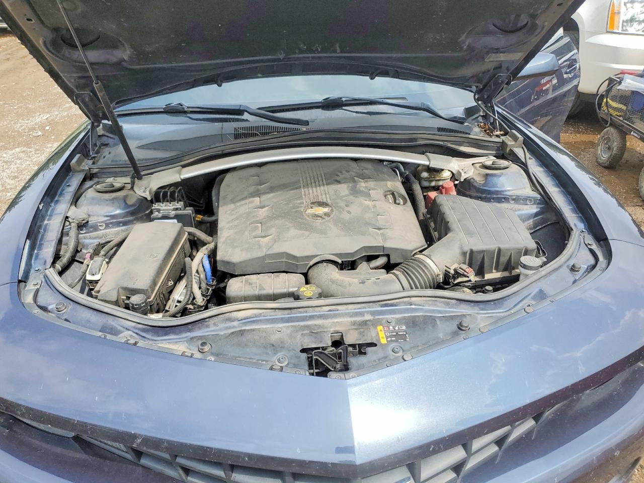 2013 Chevrolet Camaro Lt Синий vin: 2G1FB3D30D9136000