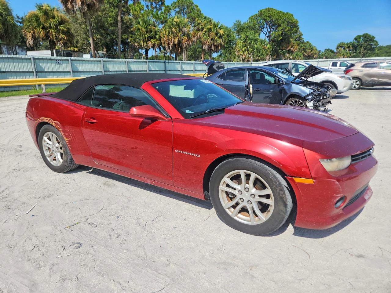 2014 Chevrolet Camaro Lt Красный vin: 2G1FB3D31E9152126