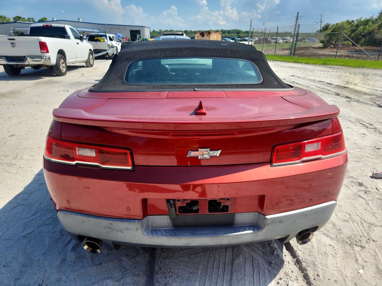 2014 Chevrolet Camaro Lt Красный vin: 2G1FB3D31E9152126