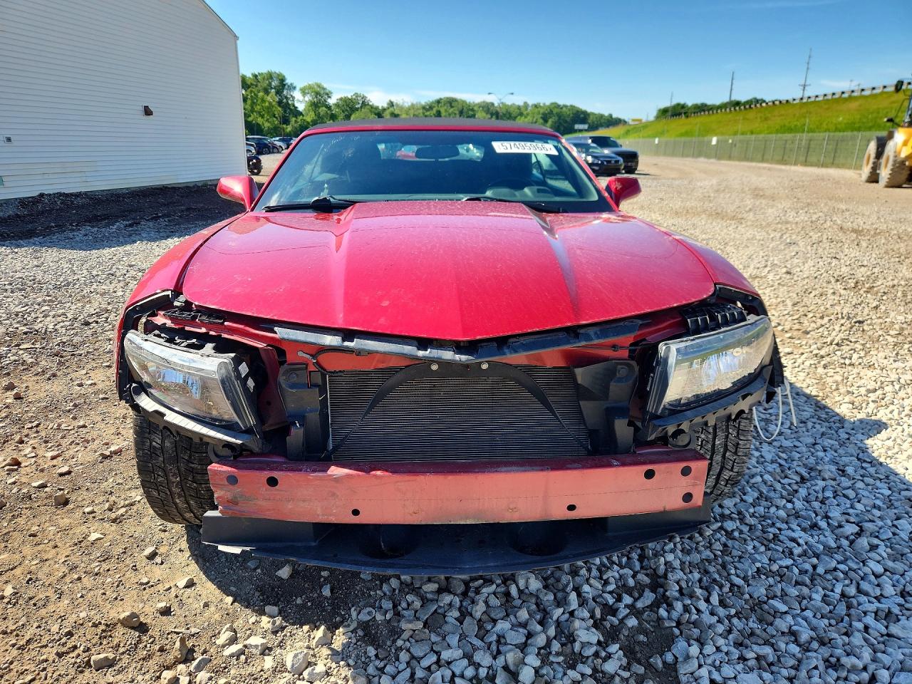2014 Chevrolet Camaro Lt Red vin: 2G1FB3D31E9305040