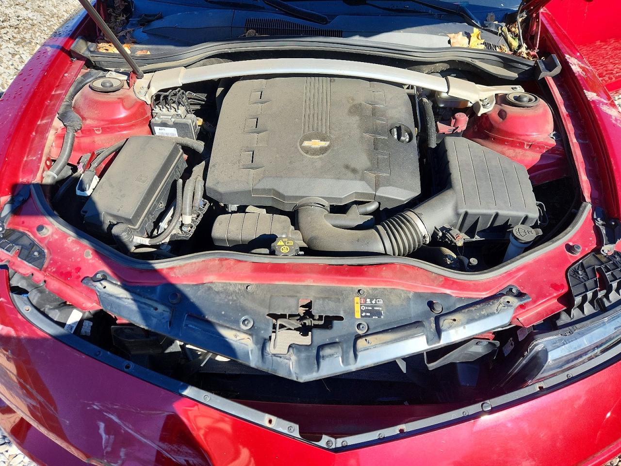 2014 Chevrolet Camaro Lt Red vin: 2G1FB3D31E9305040
