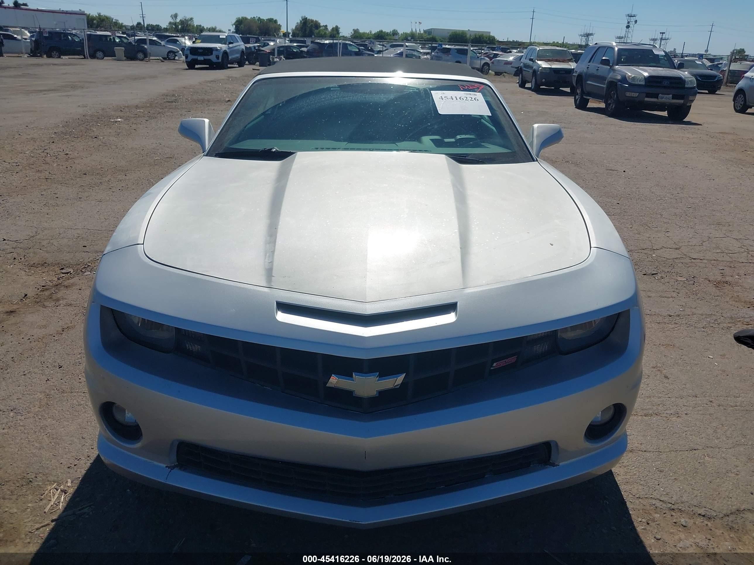 2013 Chevrolet Camaro 1lt Silver vin: 2G1FB3D33D9138744