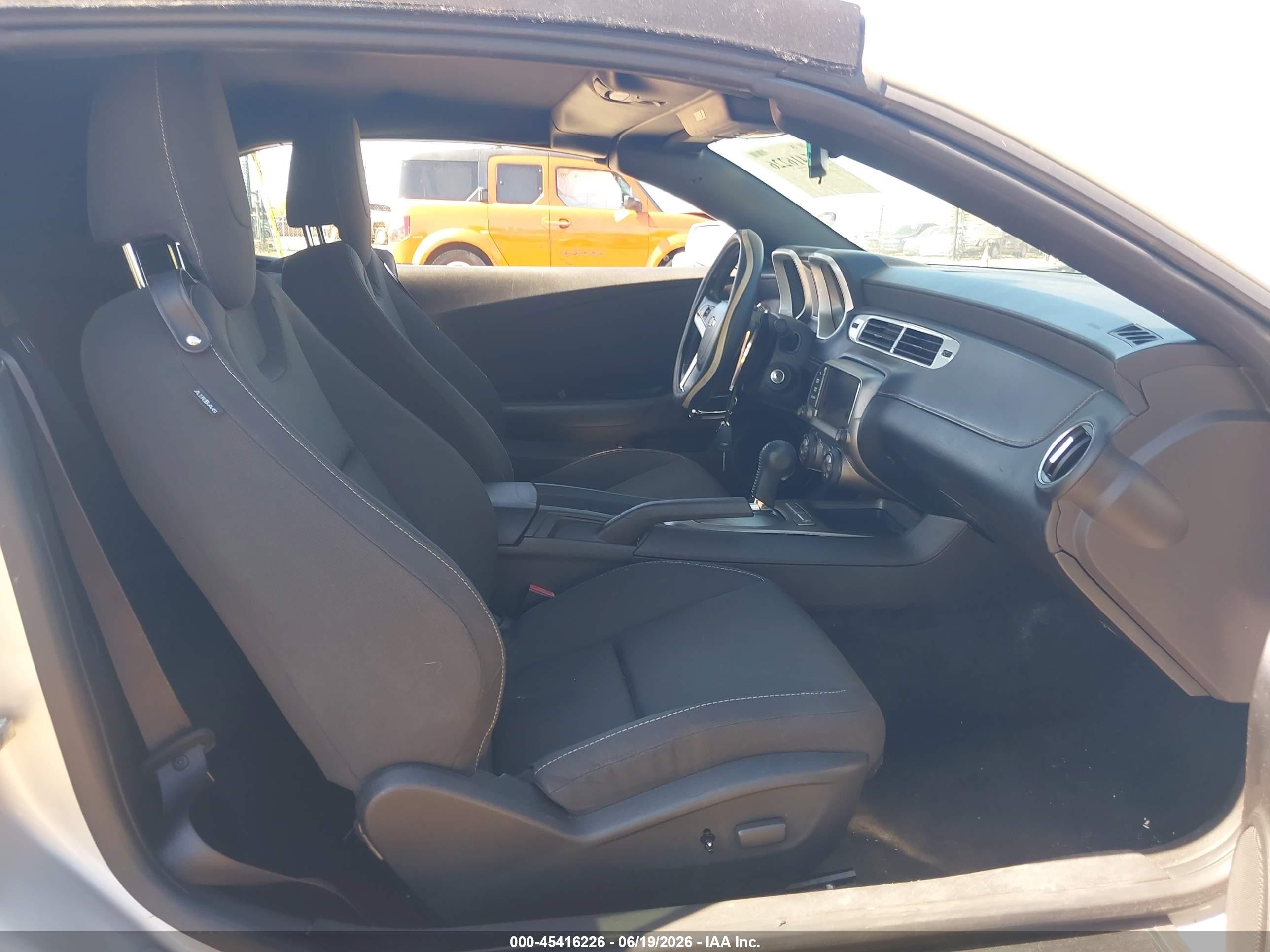 2013 Chevrolet Camaro 1lt Silver vin: 2G1FB3D33D9138744