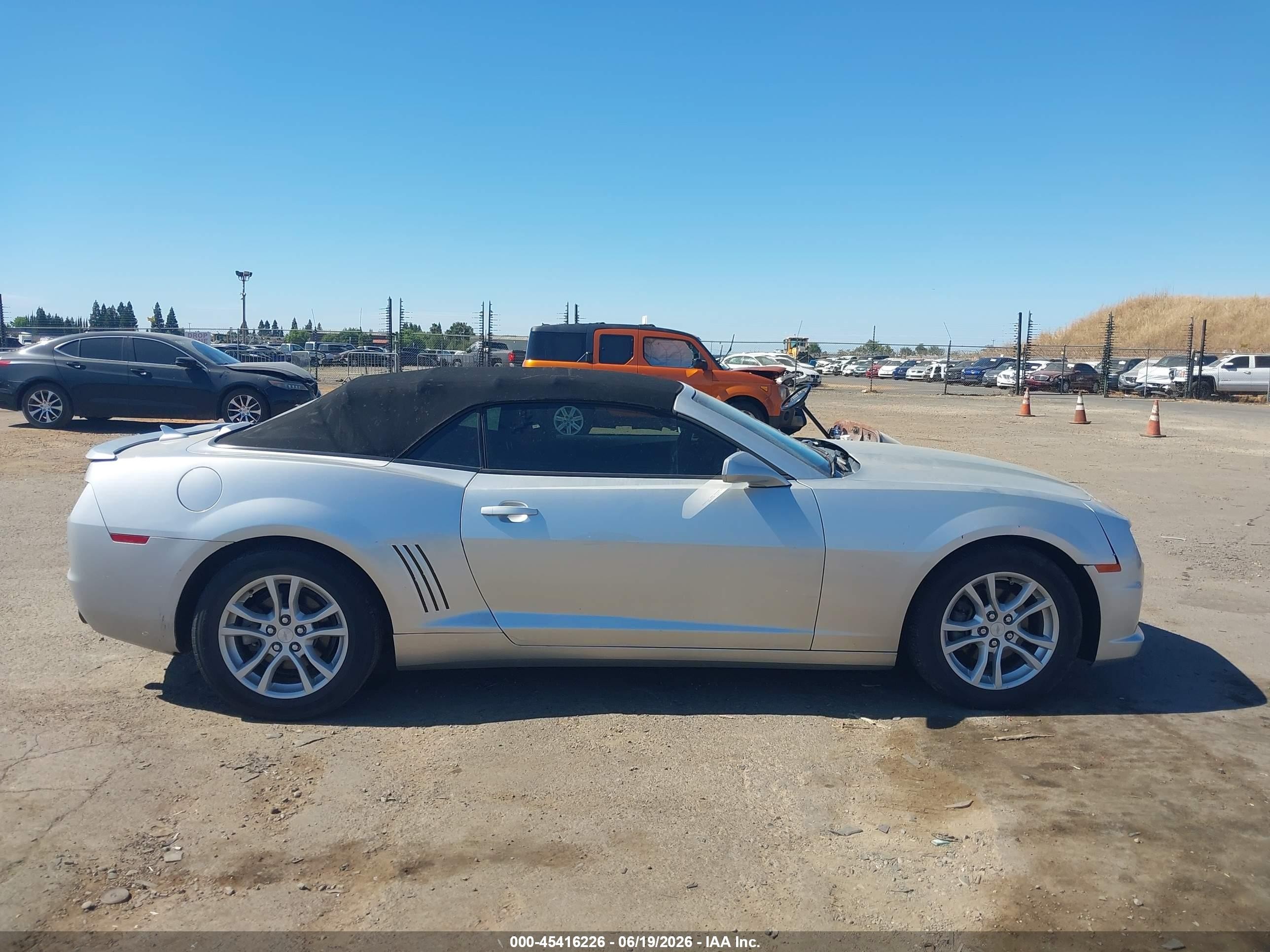 2013 Chevrolet Camaro 1lt Silver vin: 2G1FB3D33D9138744