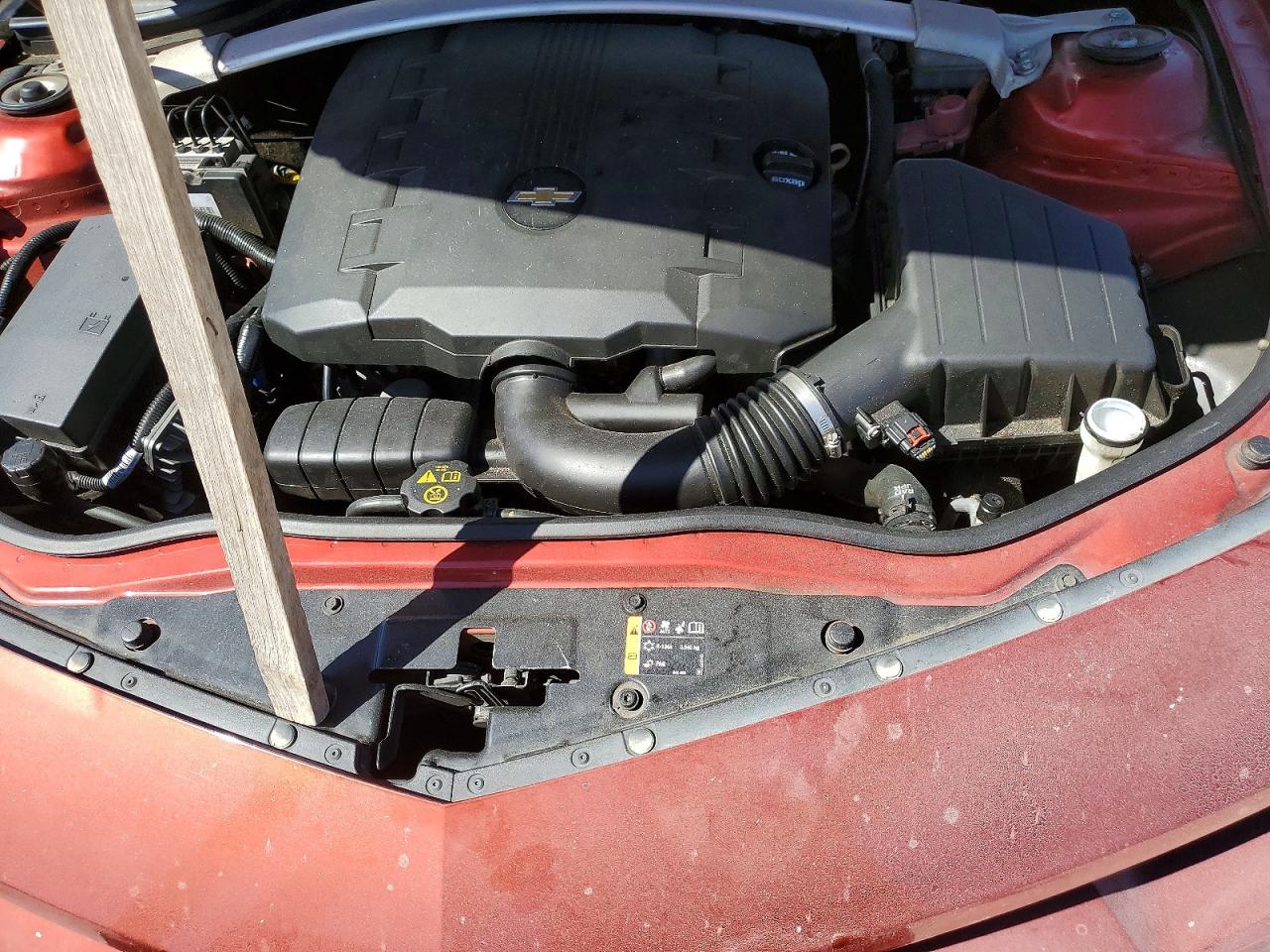 2014 Chevrolet Camaro Lt Red vin: 2G1FB3D33E9293246