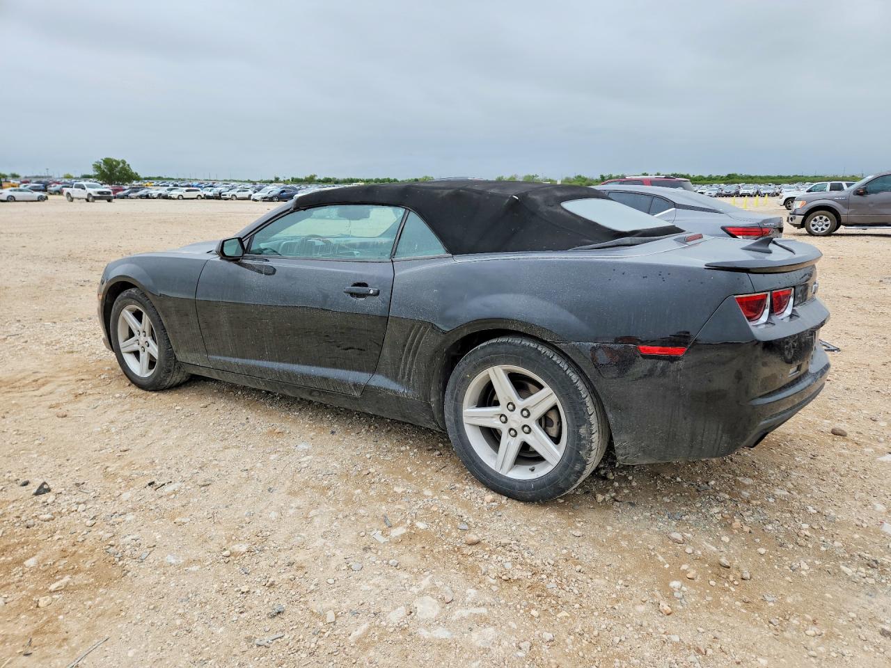 2012 Chevrolet Camaro Lt Black vin: 2G1FB3D34C9167488