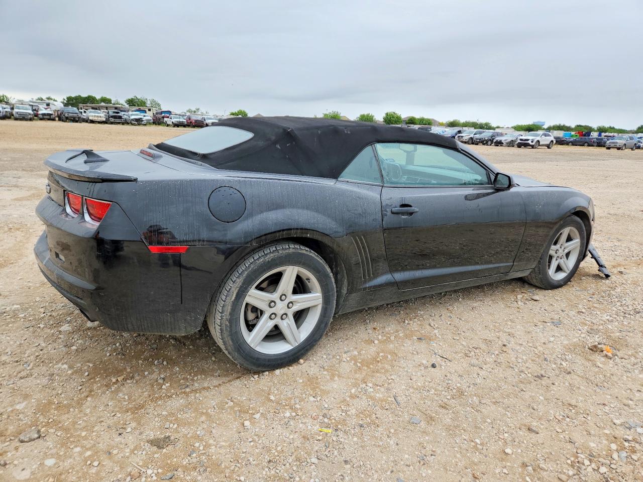2012 Chevrolet Camaro Lt Black vin: 2G1FB3D34C9167488