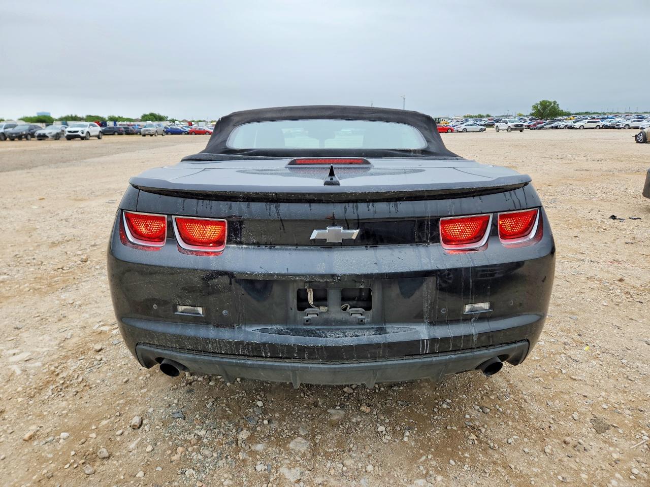 2012 Chevrolet Camaro Lt Black vin: 2G1FB3D34C9167488
