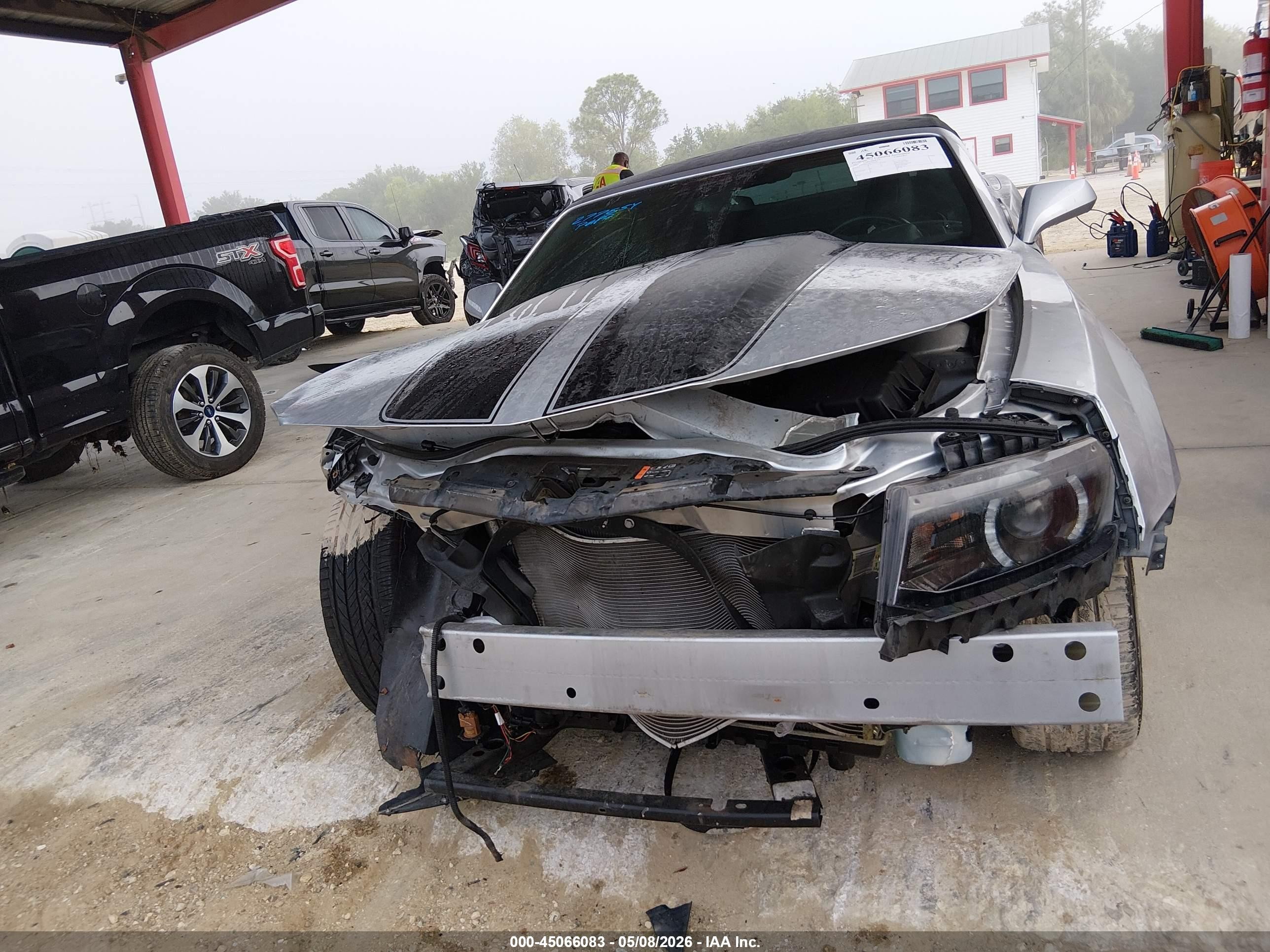 2014 Chevrolet Camaro 1lt Gray vin: 2G1FB3D34E9261051