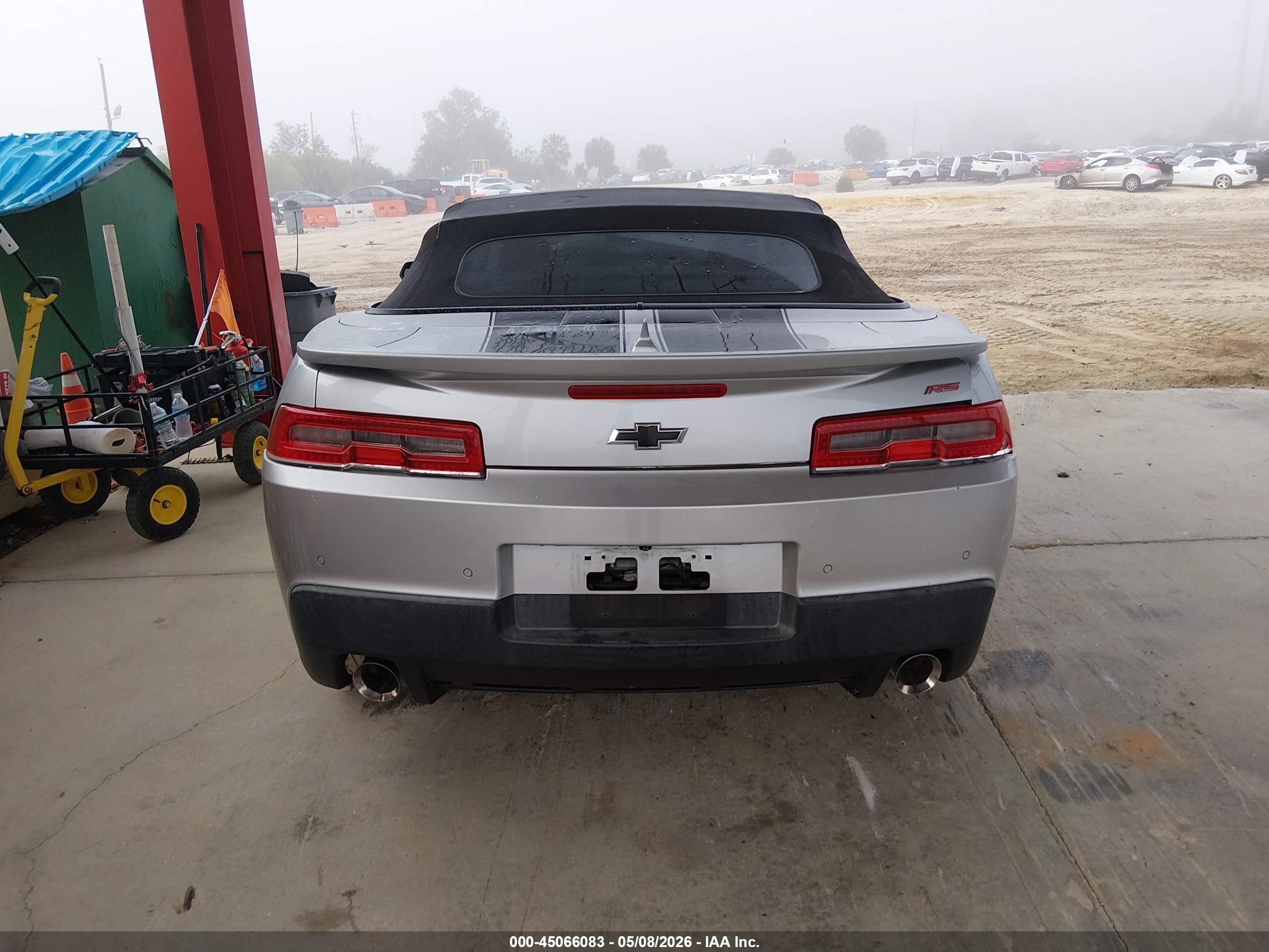 2014 Chevrolet Camaro 1lt Gray vin: 2G1FB3D34E9261051