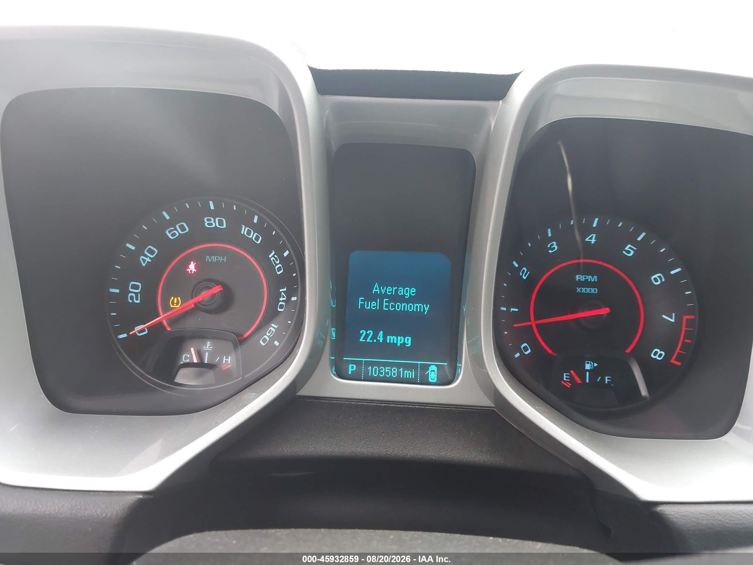 2014 Chevrolet Camaro 1lt Blue vin: 2G1FB3D35E9185405