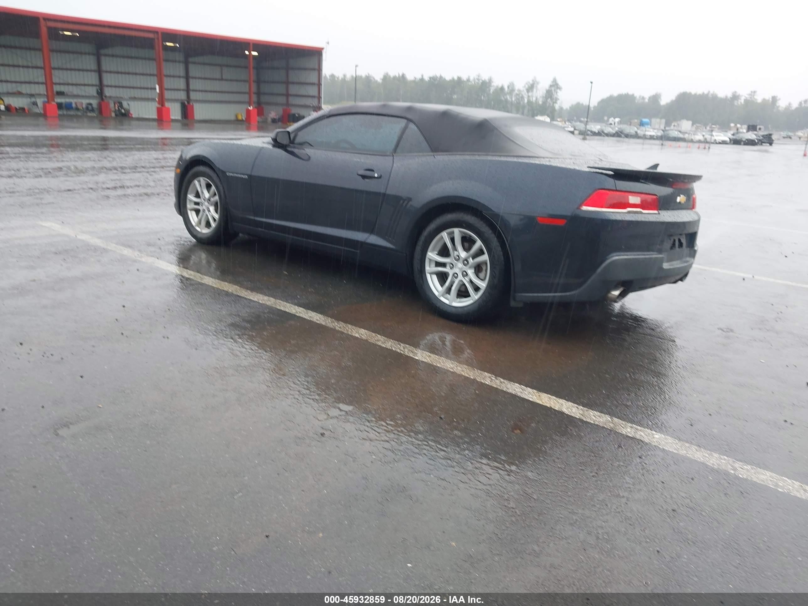2014 Chevrolet Camaro 1lt Blue vin: 2G1FB3D35E9185405