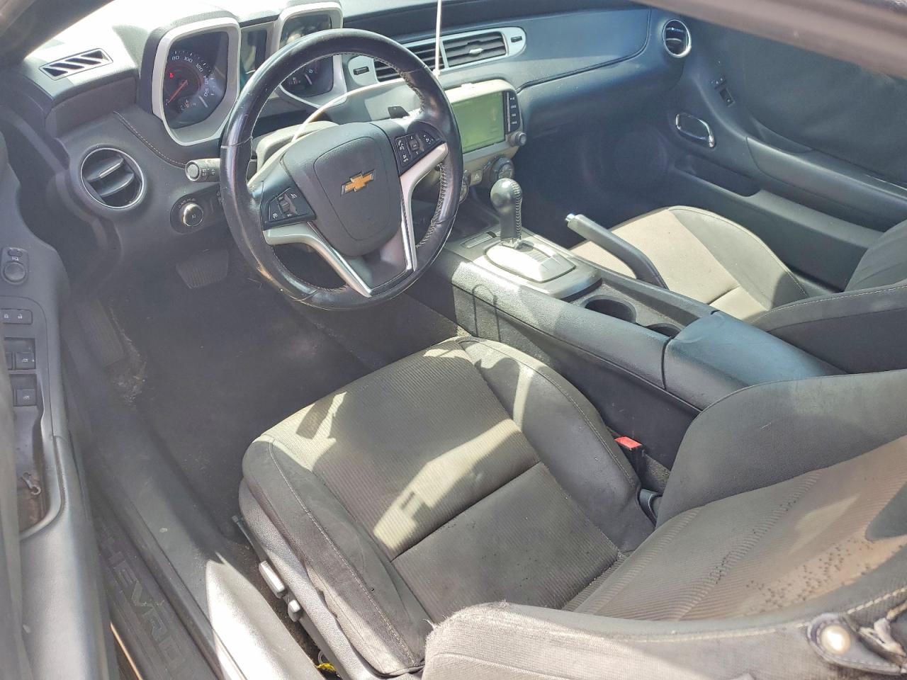 2014 Chevrolet Camaro Lt Black vin: 2G1FB3D35E9190183