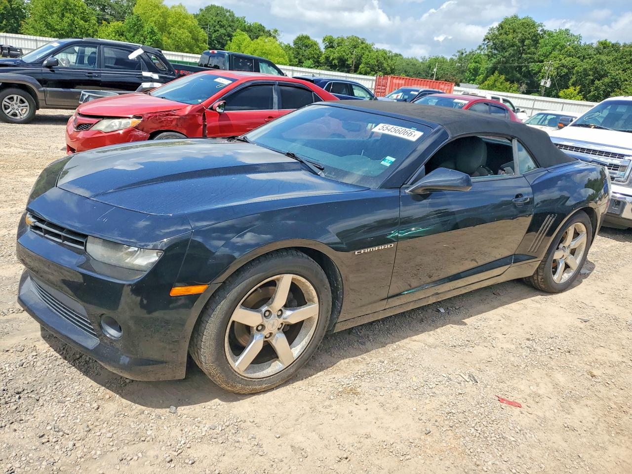 2014 Chevrolet Camaro Lt Black vin: 2G1FB3D35E9190183