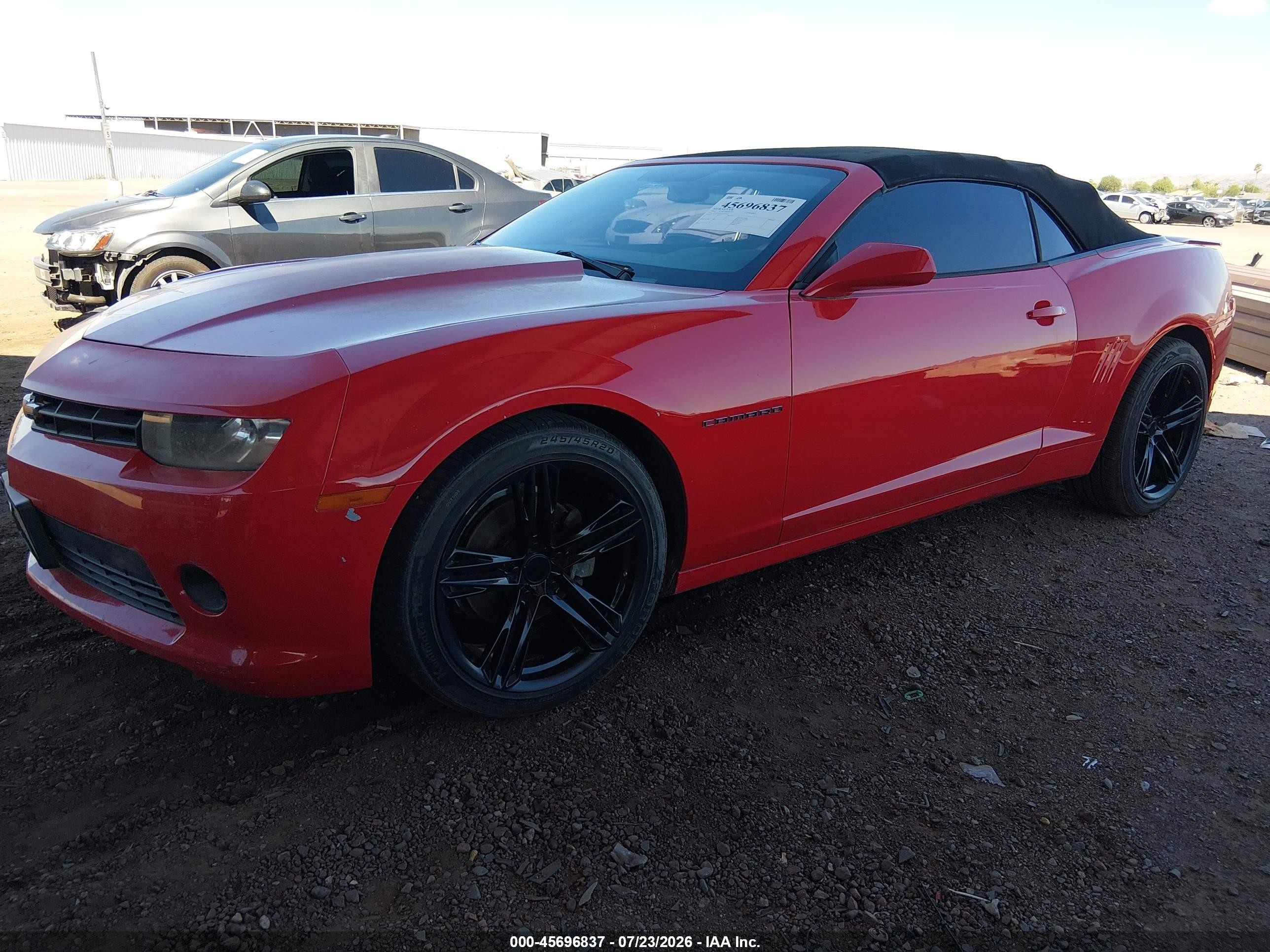 2014 Chevrolet Camaro 1lt Красный vin: 2G1FB3D35E9309074