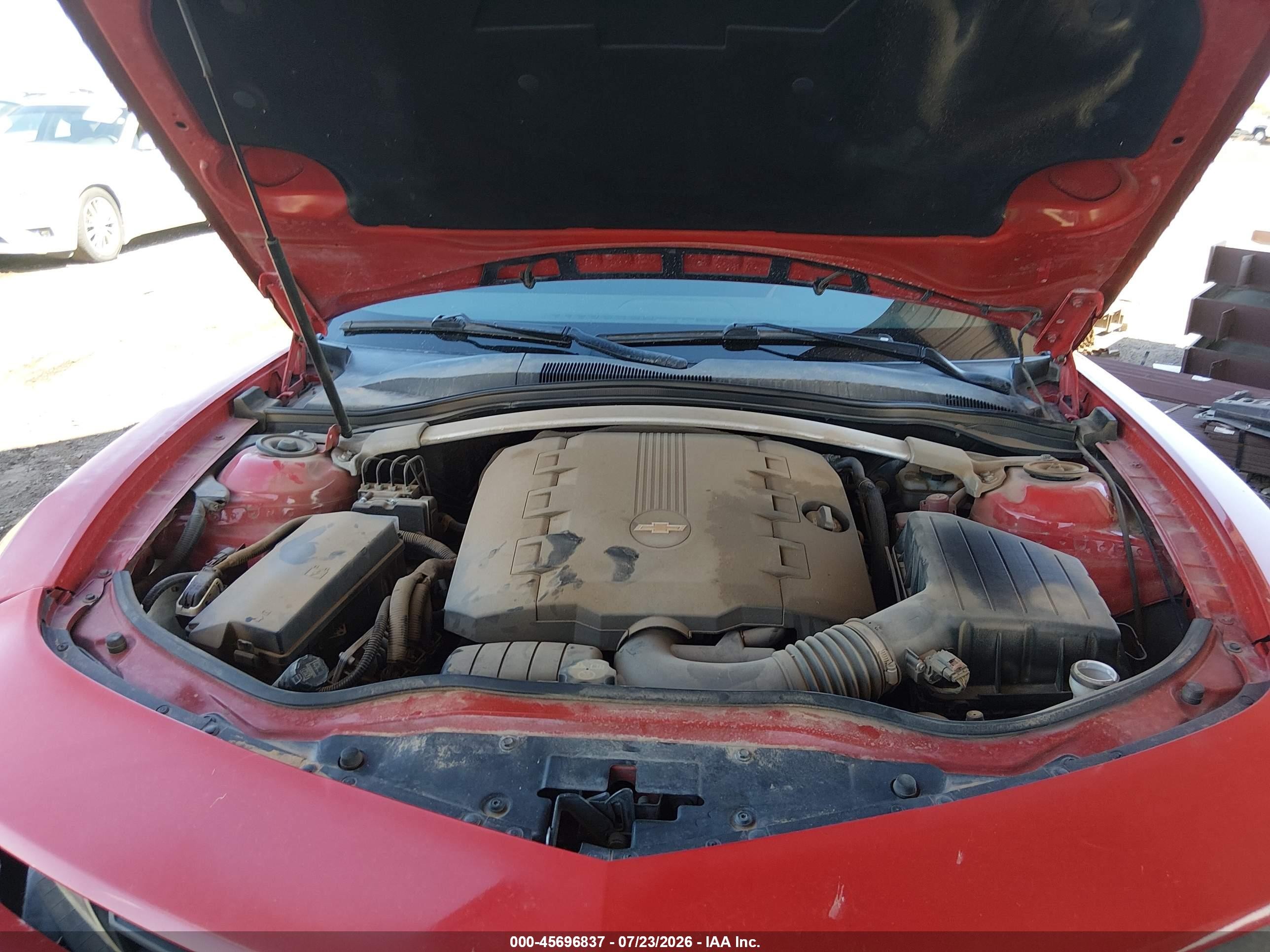 2014 Chevrolet Camaro 1lt Красный vin: 2G1FB3D35E9309074