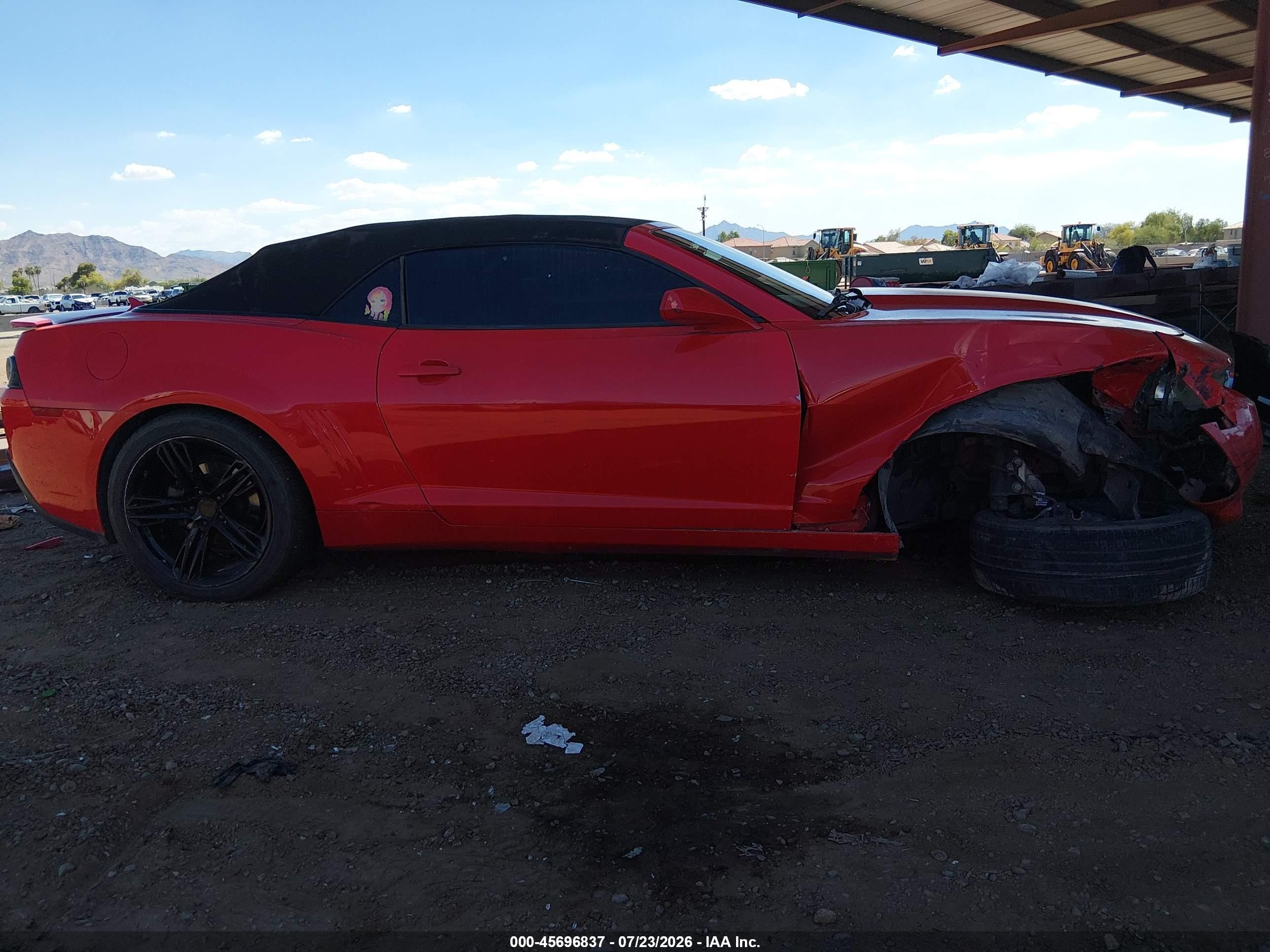 2014 Chevrolet Camaro 1lt Красный vin: 2G1FB3D35E9309074
