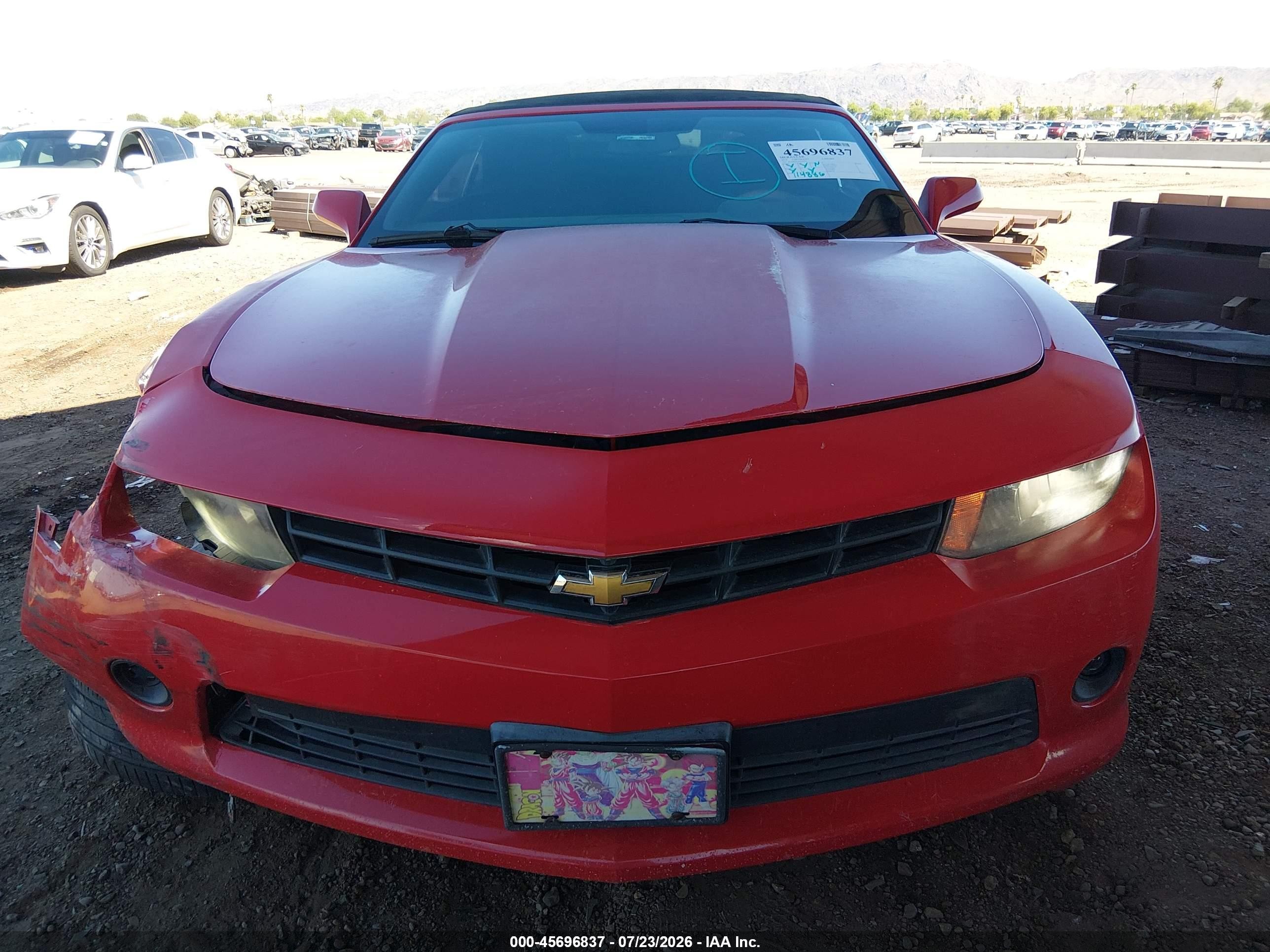 2014 Chevrolet Camaro 1lt Красный vin: 2G1FB3D35E9309074