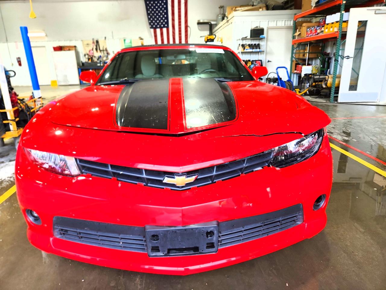 2014 Chevrolet Camaro Lt Red vin: 2G1FB3D36E9149903