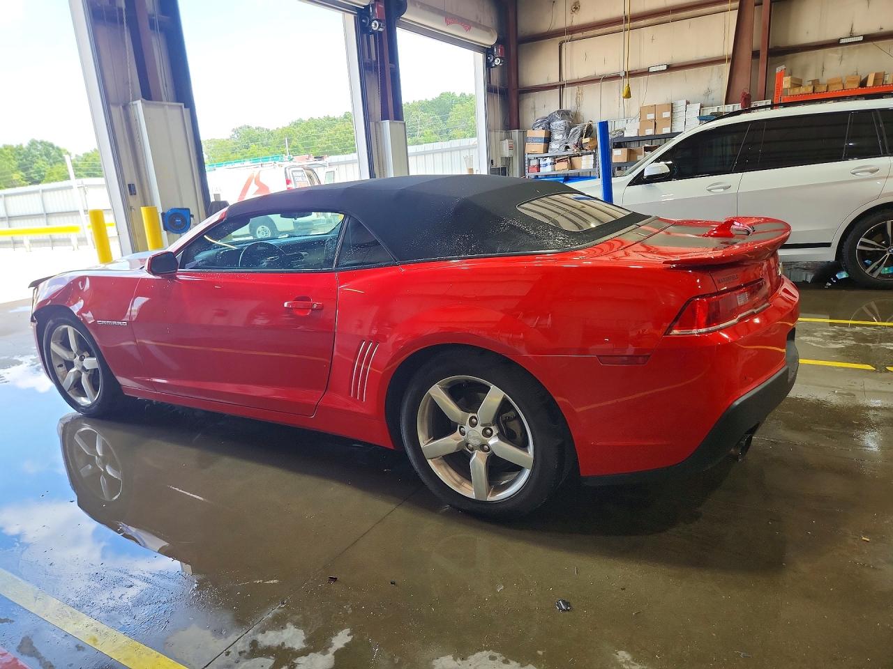 2014 Chevrolet Camaro Lt Red vin: 2G1FB3D36E9149903