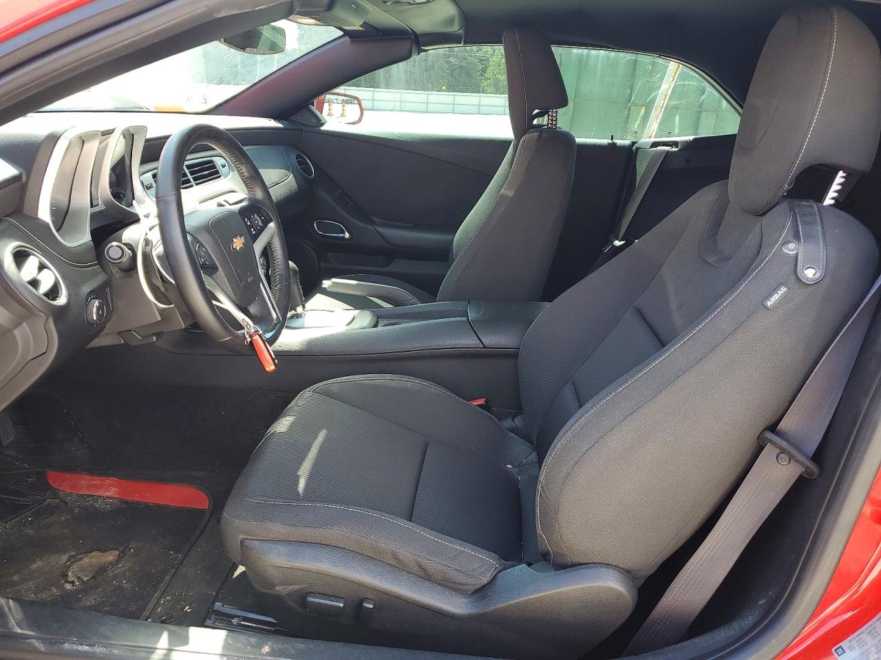 2014 Chevrolet Camaro Lt Red vin: 2G1FB3D37E9225239