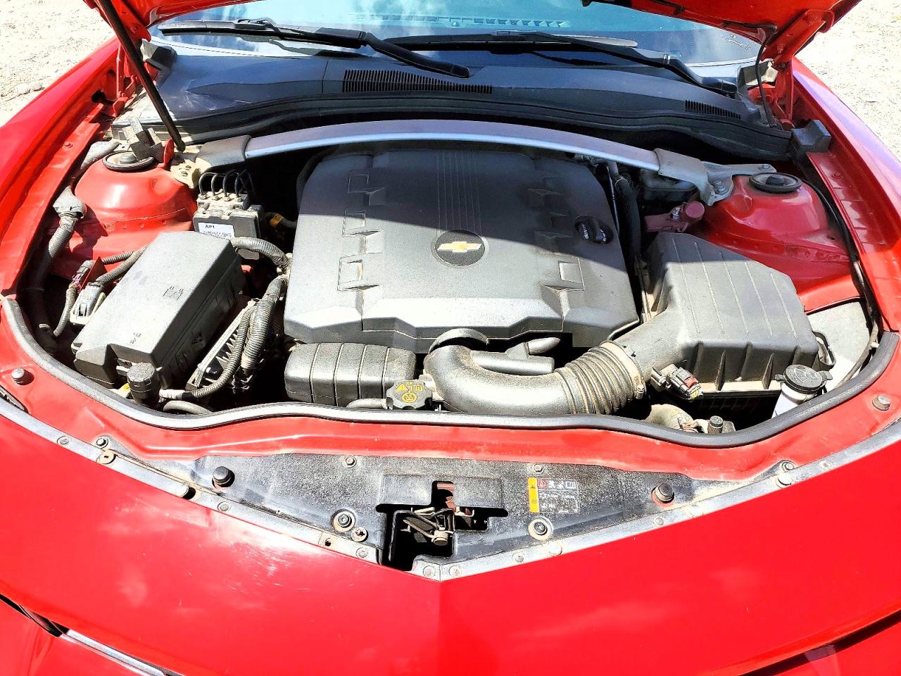 2014 Chevrolet Camaro Lt Red vin: 2G1FB3D37E9225239