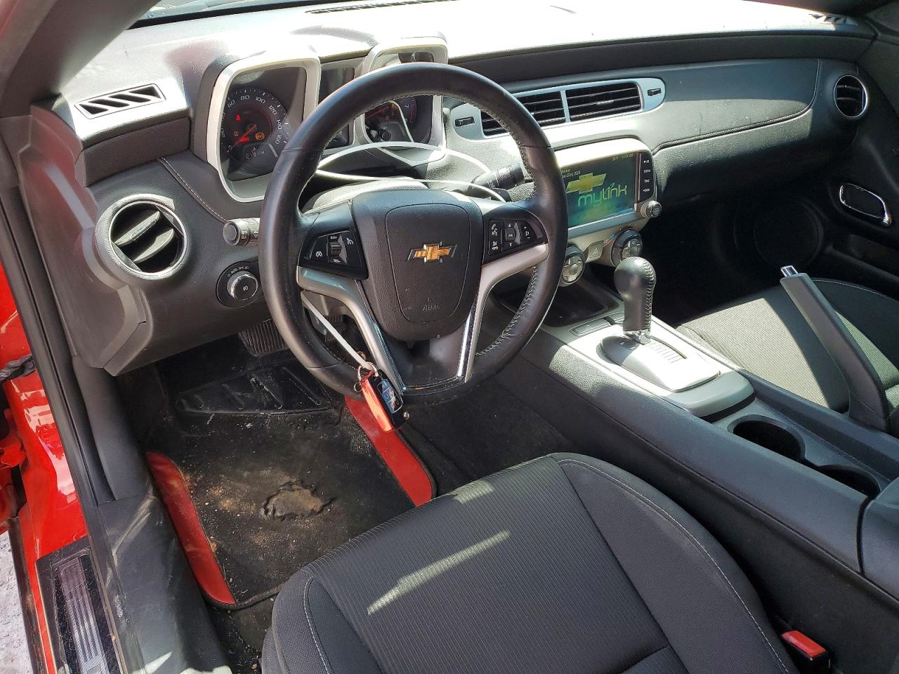 2014 Chevrolet Camaro Lt Red vin: 2G1FB3D37E9225239