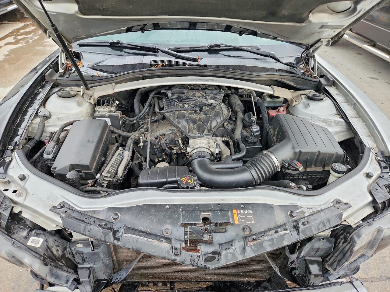 2012 Chevrolet Camaro Lt Silver vin: 2G1FB3D38C9102398