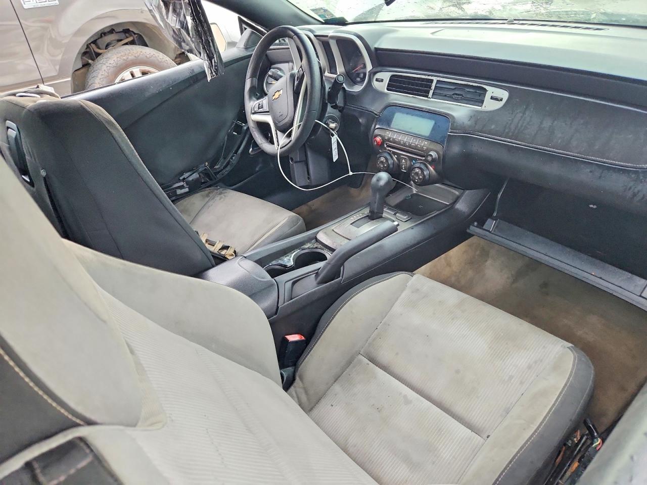 2012 Chevrolet Camaro Lt Silver vin: 2G1FB3D38C9102398