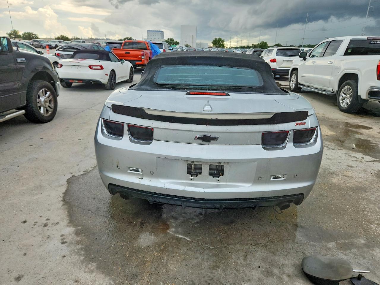2012 Chevrolet Camaro Lt Silver vin: 2G1FB3D38C9102398