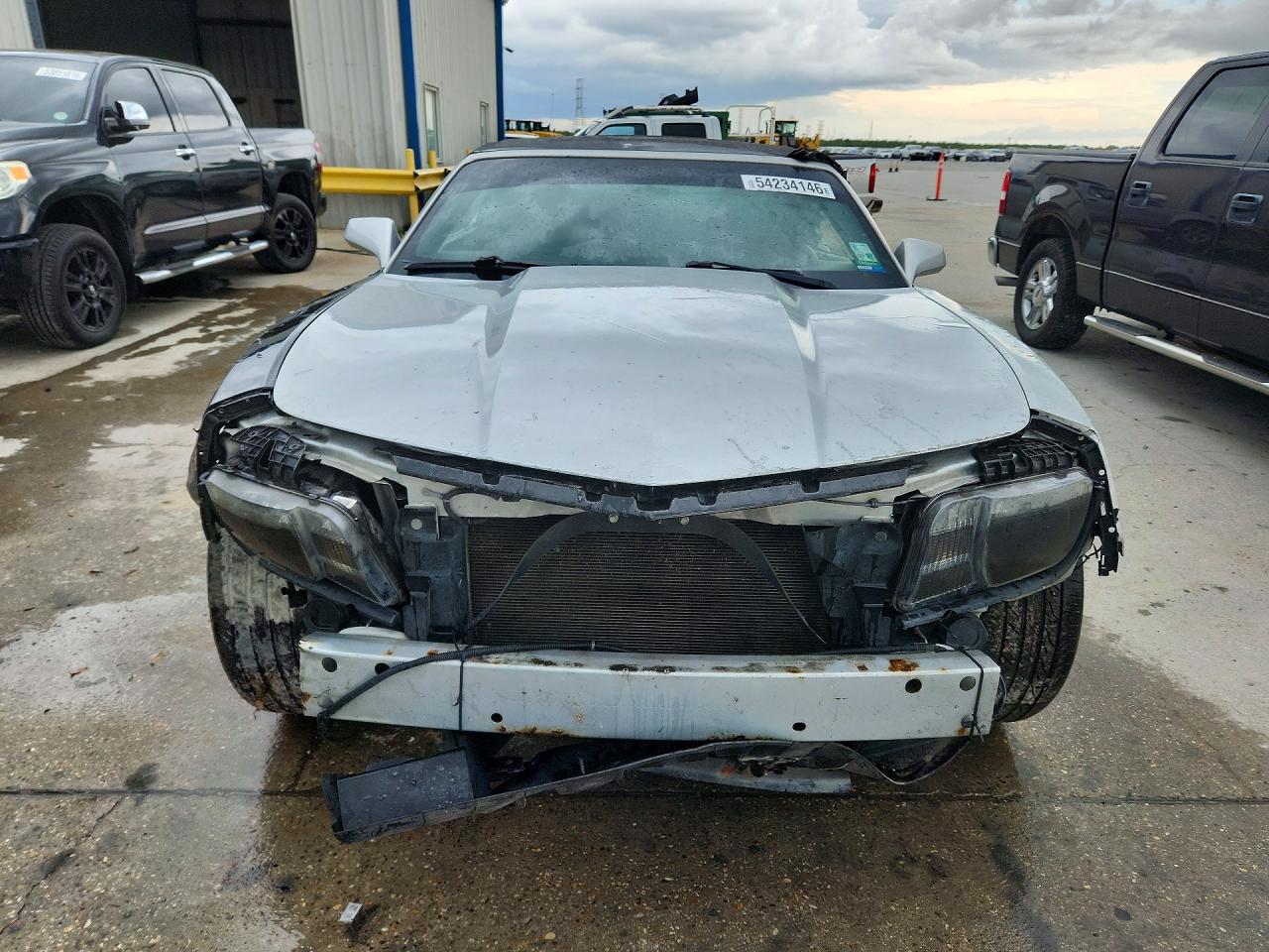 2012 Chevrolet Camaro Lt Silver vin: 2G1FB3D38C9102398