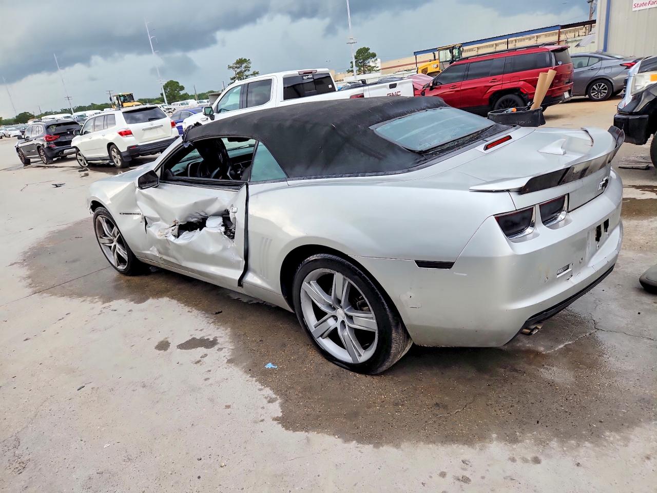 2012 Chevrolet Camaro Lt Silver vin: 2G1FB3D38C9102398