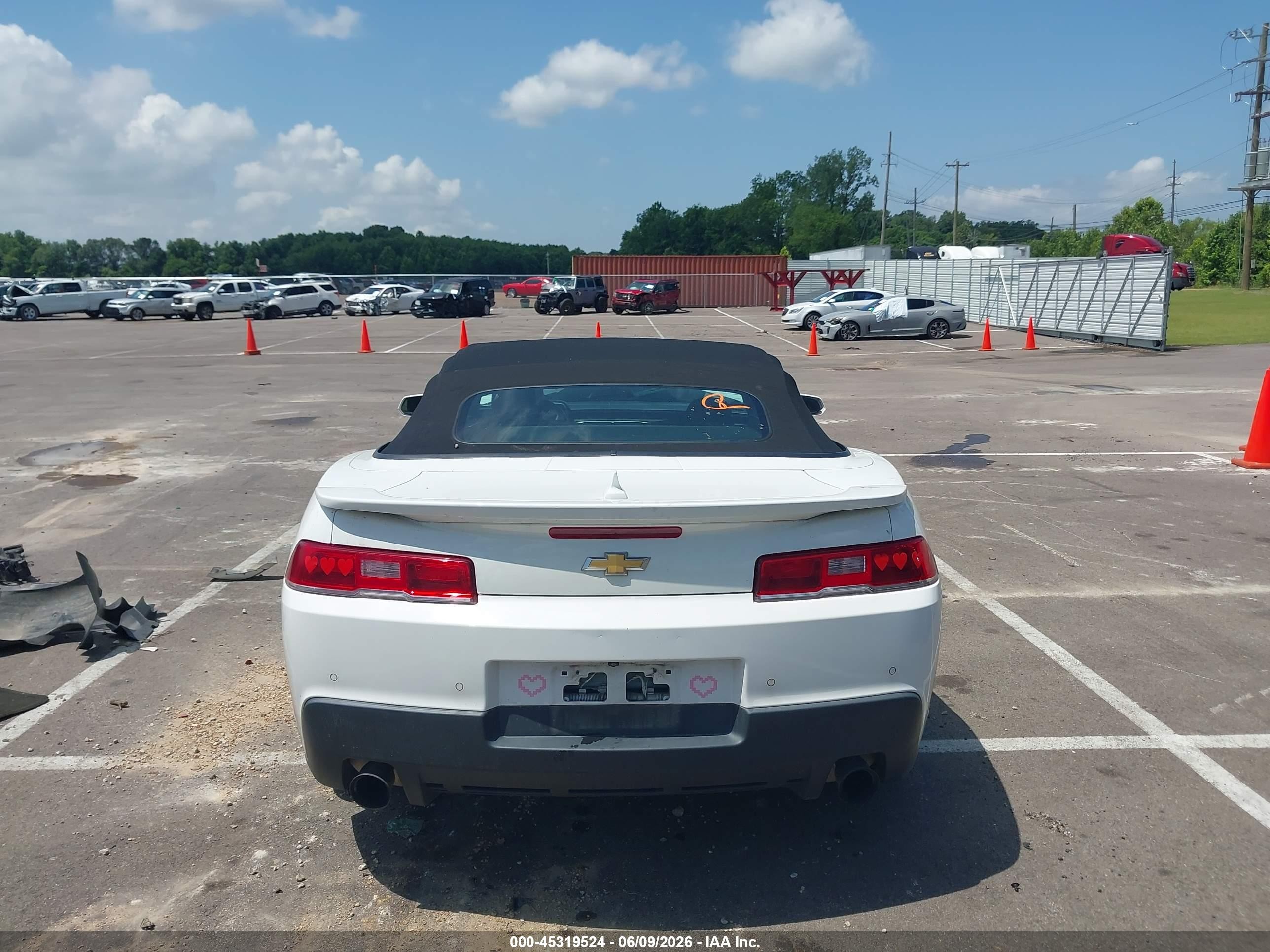 2014 Chevrolet Camaro 1lt White vin: 2G1FB3D38E9127143
