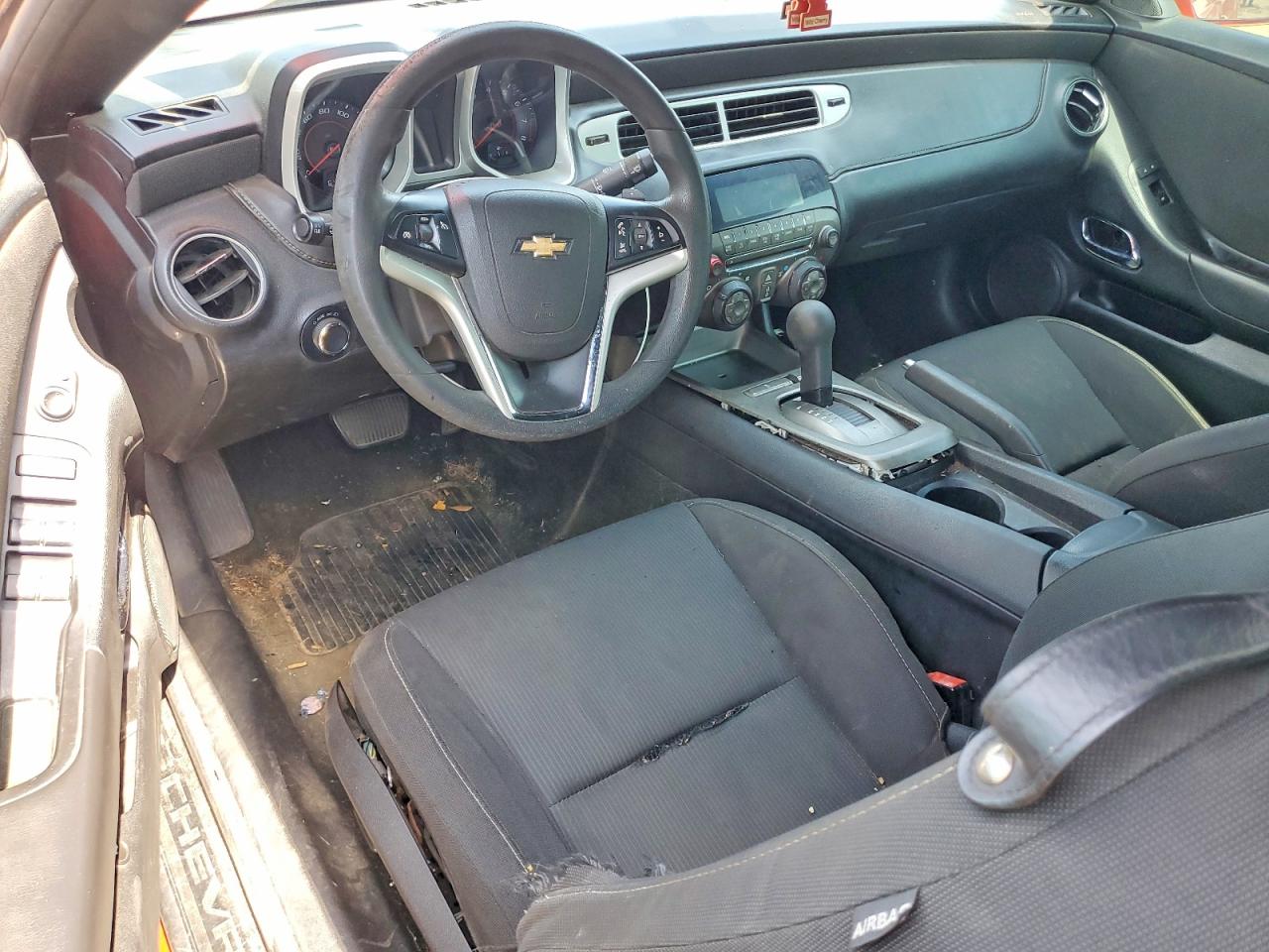 2012 Chevrolet Camaro Lt Orange vin: 2G1FB3D39C9121106