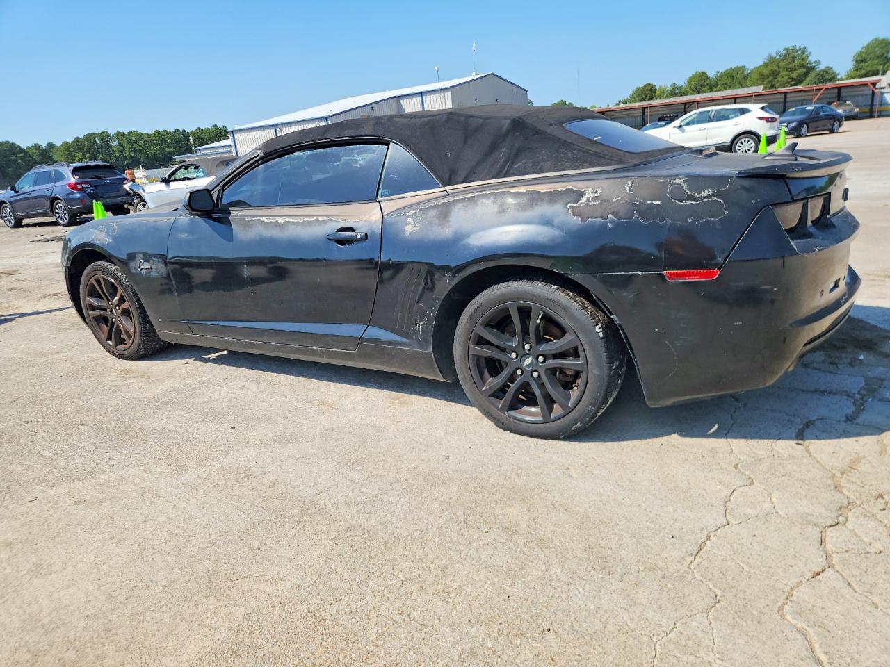 2013 Chevrolet Camaro Lt Black vin: 2G1FB3D39D9218680