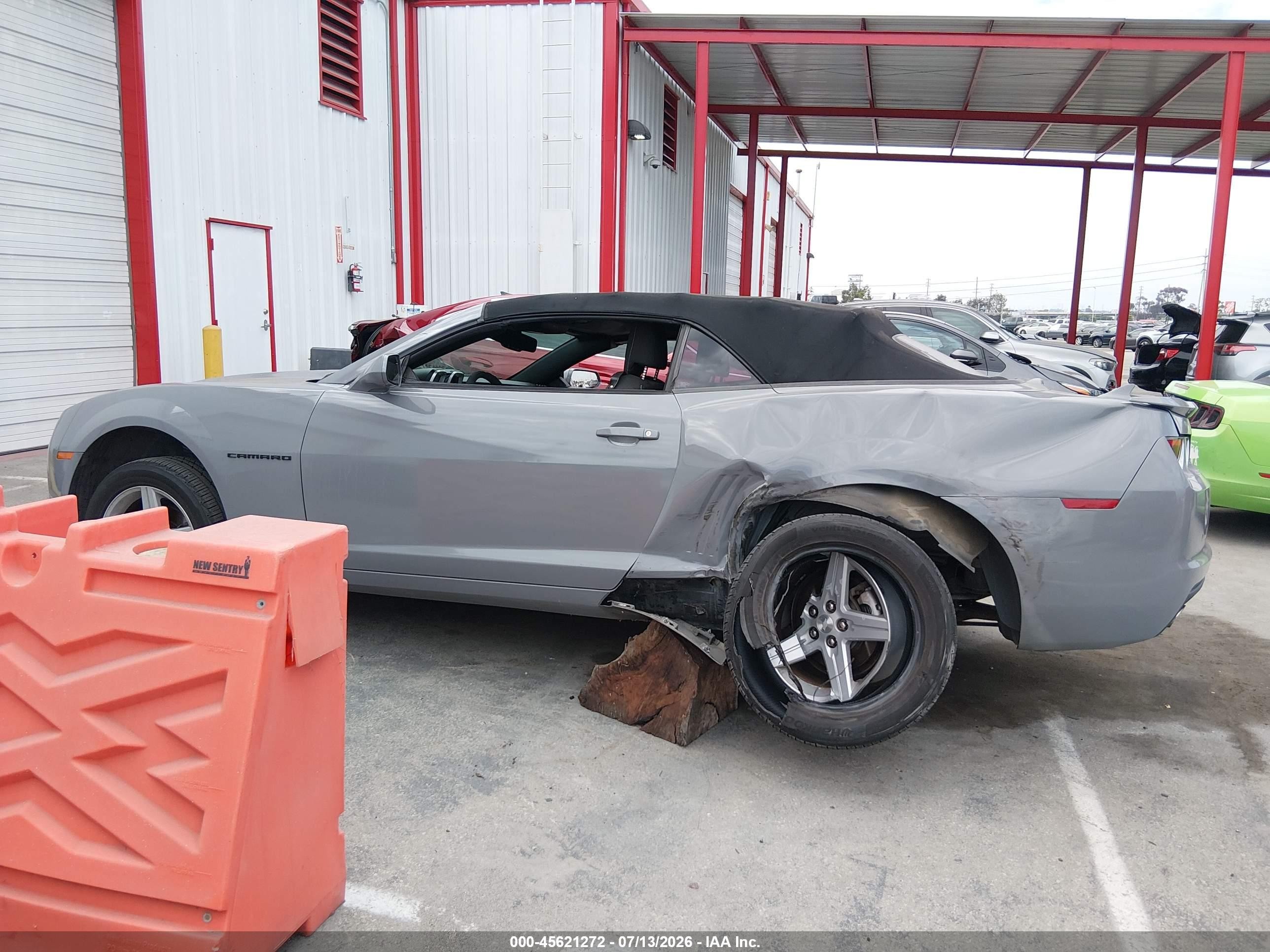 2012 Chevrolet Camaro 1lt Gray vin: 2G1FB3D3XC9157581