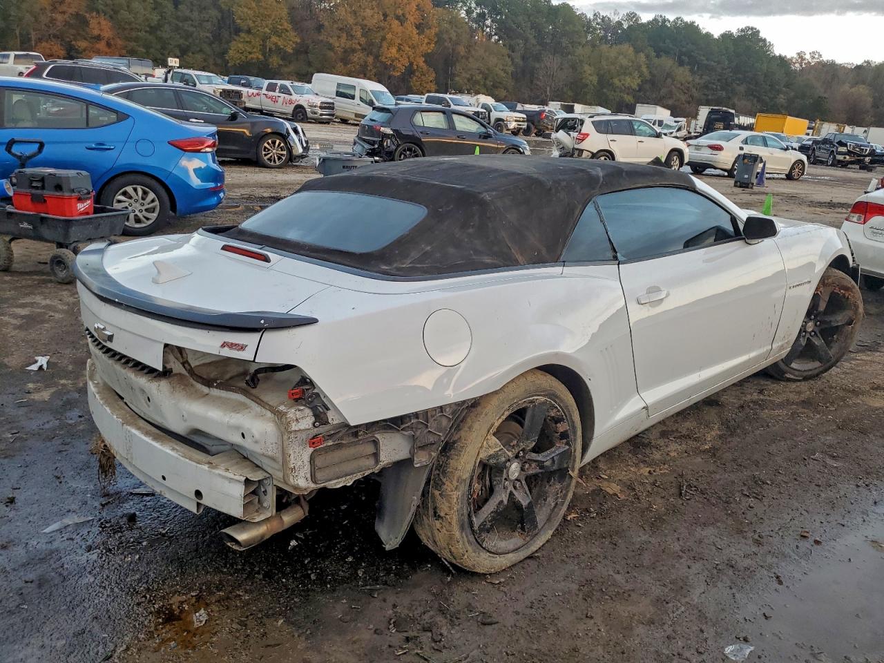 2012 Chevrolet Camaro Lt White vin: 2G1FB3D3XC9206987