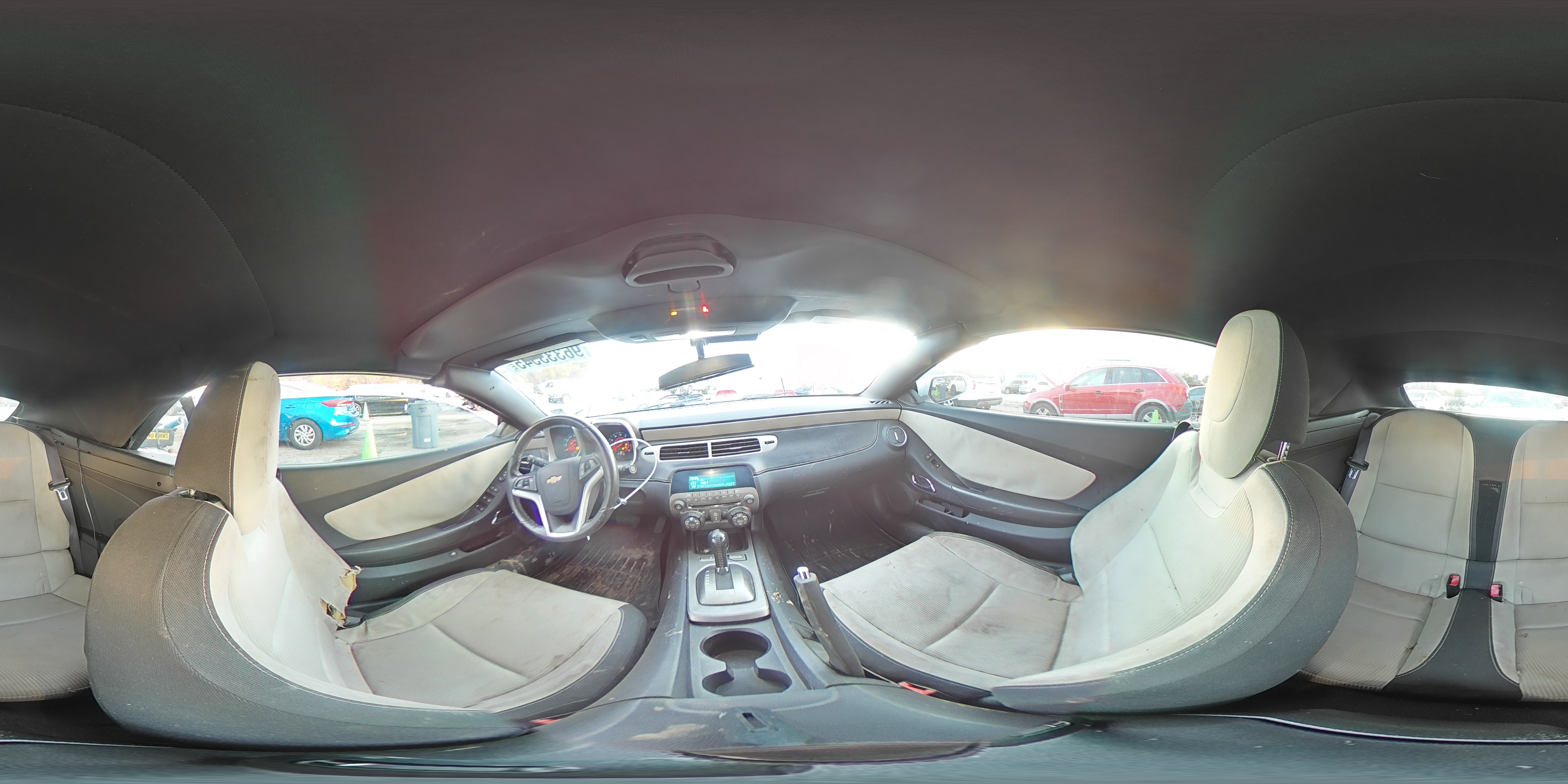 2012 Chevrolet Camaro Lt White vin: 2G1FB3D3XC9206987